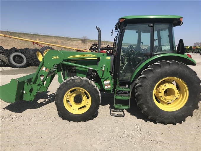 John Deere Mfwd Compact Utility Tractor W Loader Bigiron Sexiezpix Web Porn