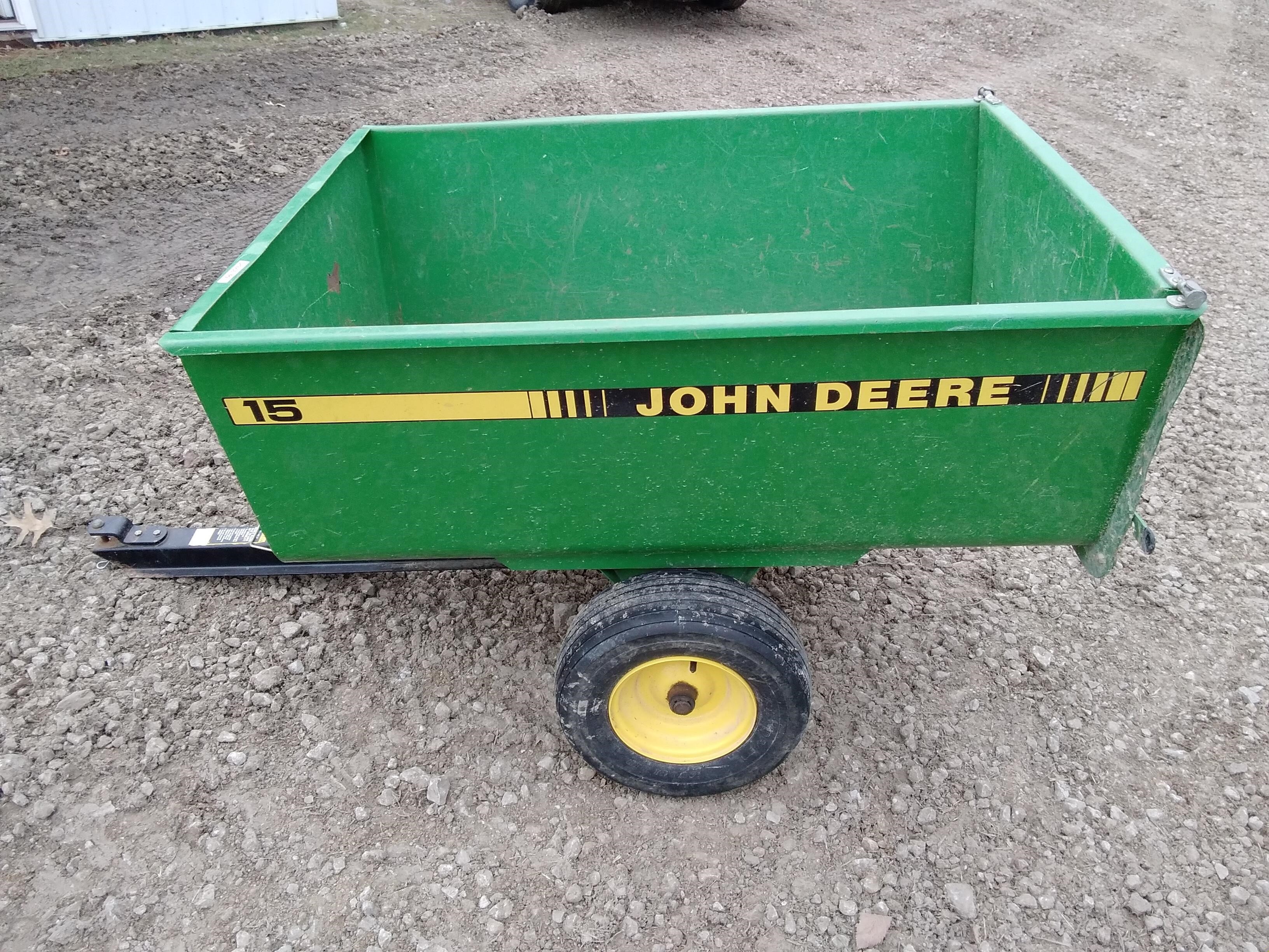 John Deere 15 Lawn Dump Cart BigIron Auctions