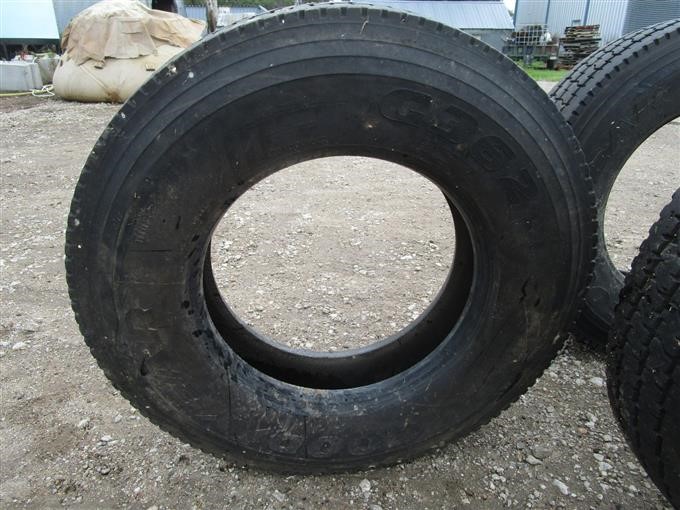 Goodyear G362 11R22.5 Virgin Drive Tires BigIron Auctions