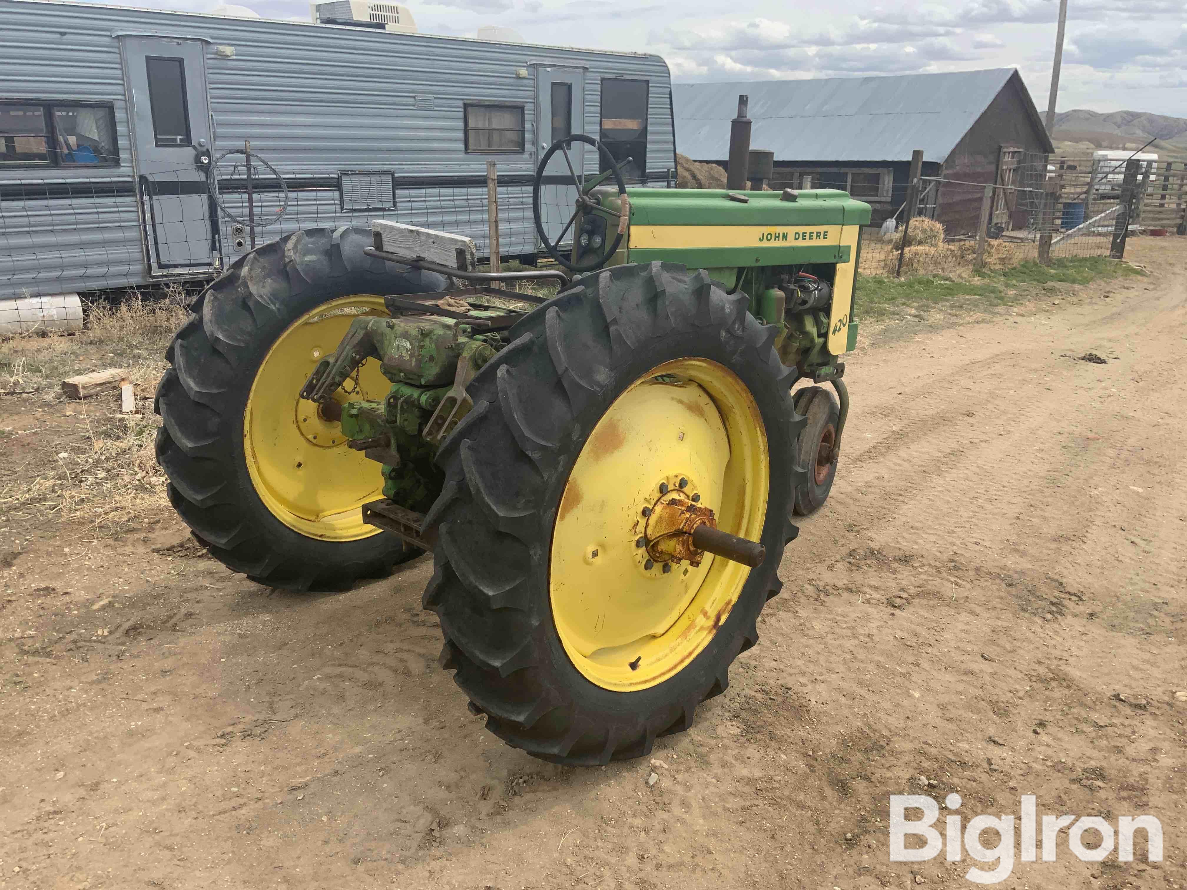 1956 John Deere 420 2WD Tractor BigIron Auctions