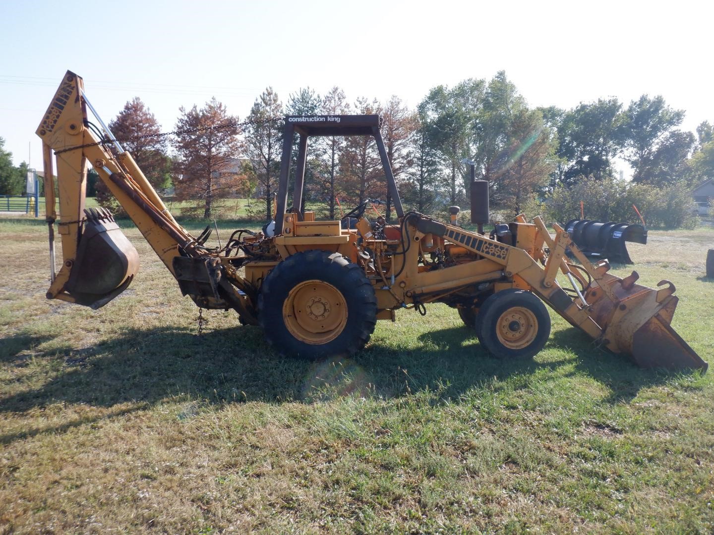 1972 Case 580B CK 2WD Loader Backhoe BigIron Auctions