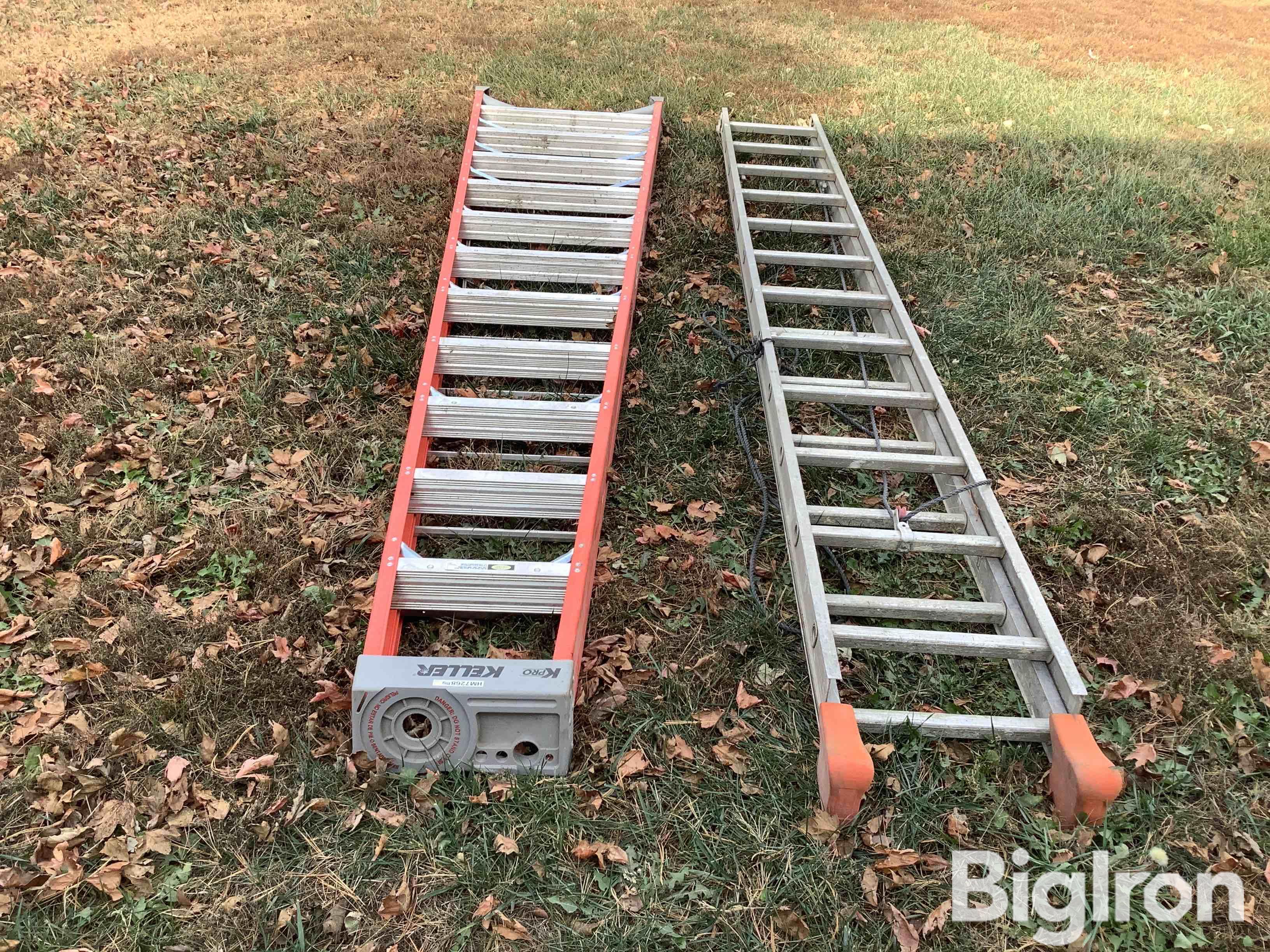 Fiberglass Aluminum Ladders Bigiron Auctions