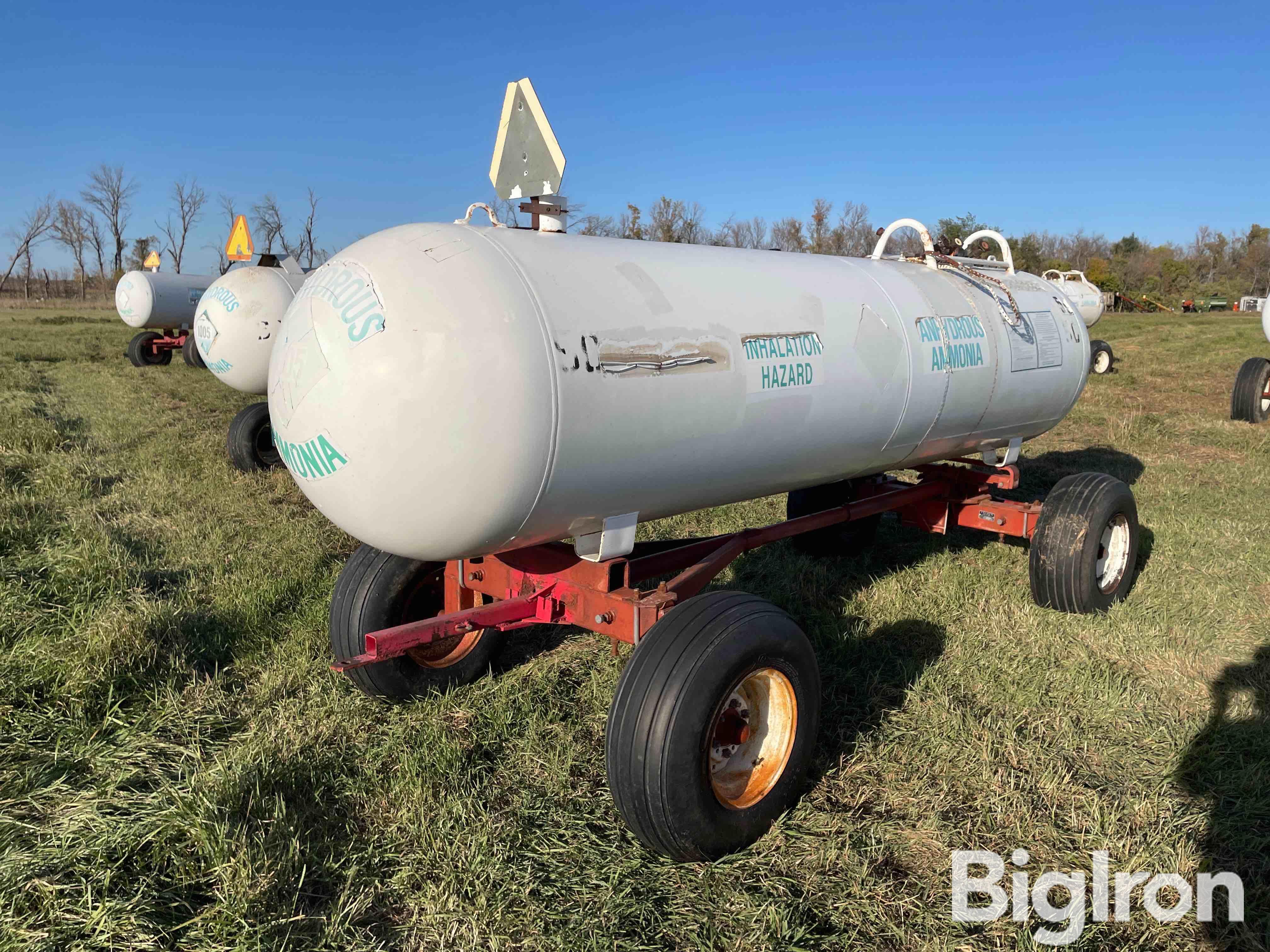 1000 Gallon NH3 Tank W/Running Gear BigIron Auctions