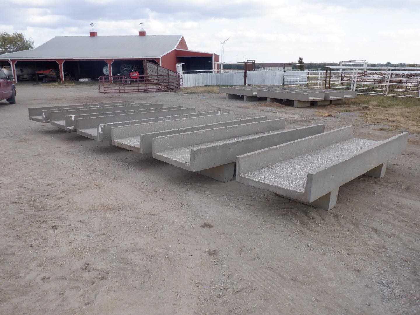 Concrete Feed Bunks BigIron Auctions