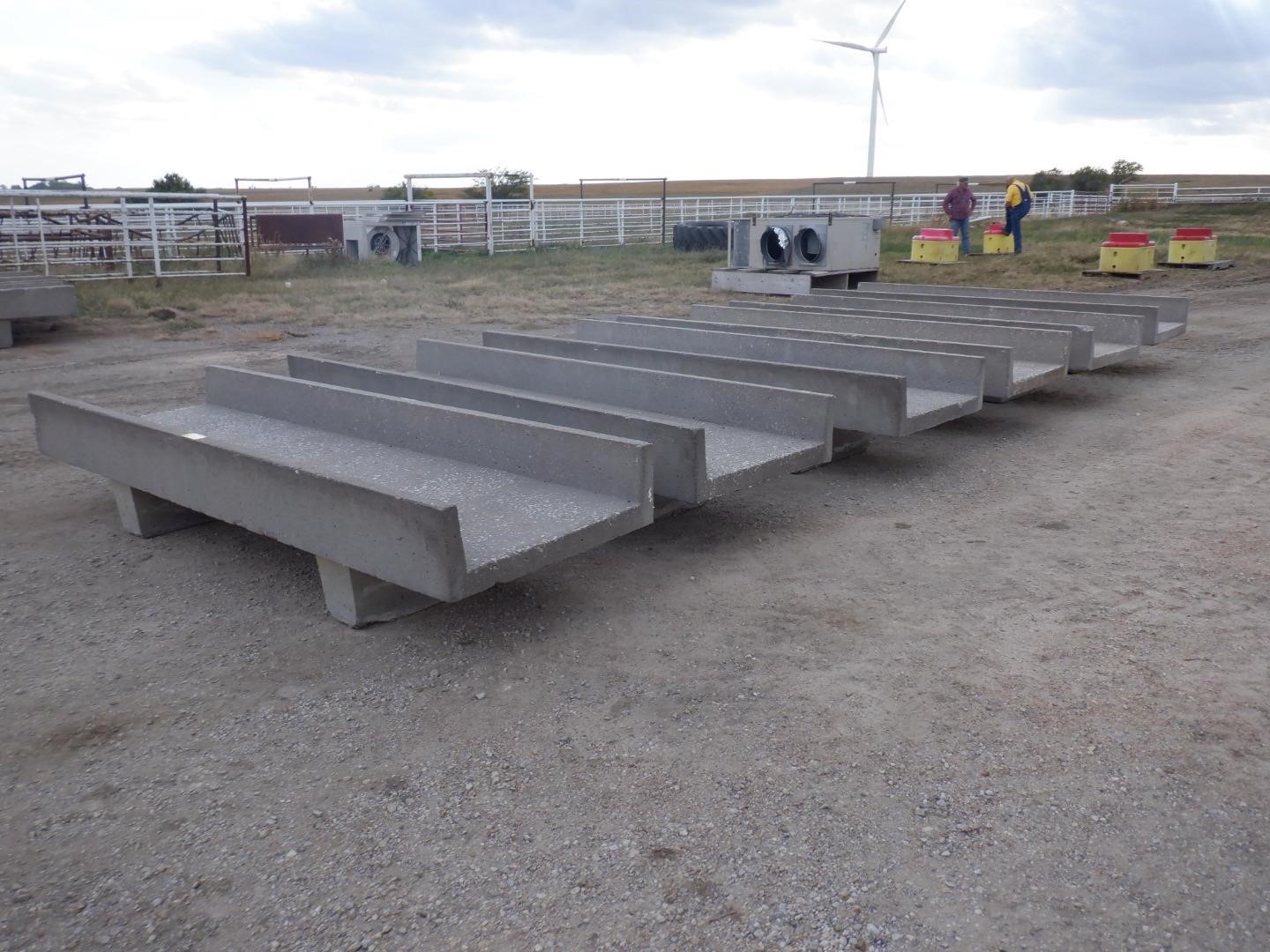 Concrete Feed Bunks BigIron Auctions