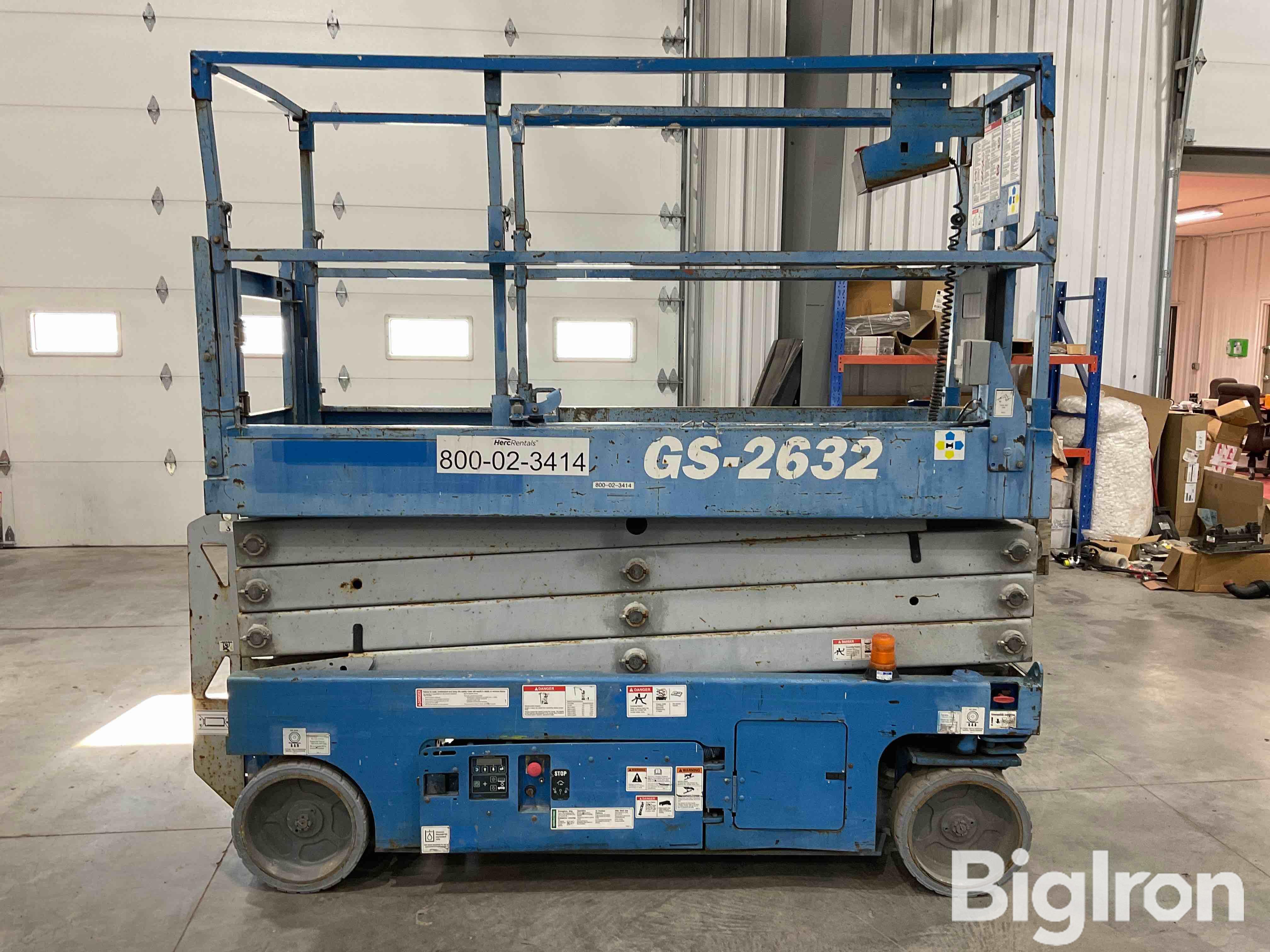 Genie GS-2632 Electric Self-Propelled Scissor Lift BigIron Auctions