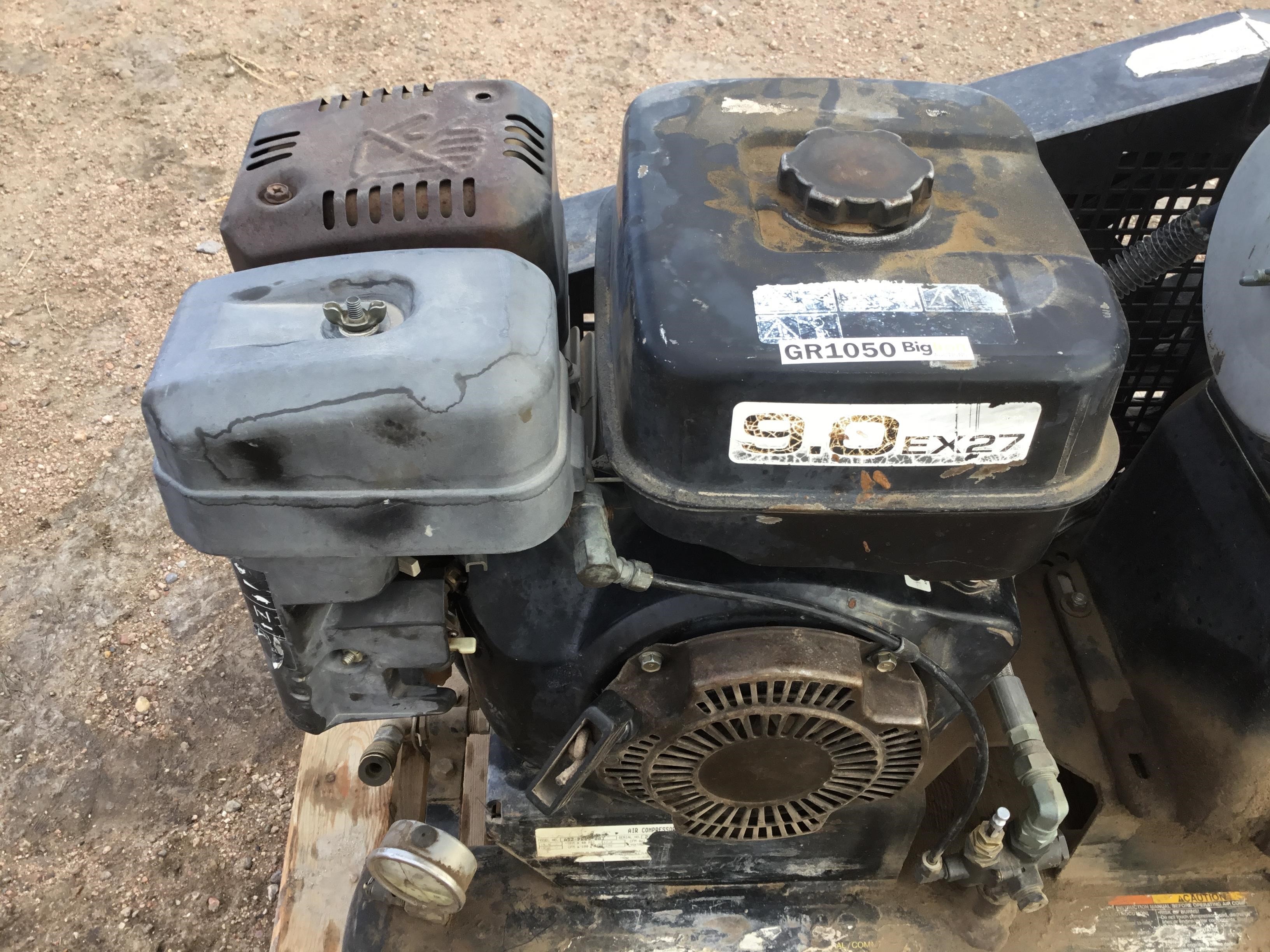 John Deere 9.0 EX 27 Gasoline Powered Air Compressor BigIron Auctions