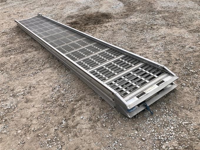 Aluminum Gang Plank Loading Ramps BigIron Auctions