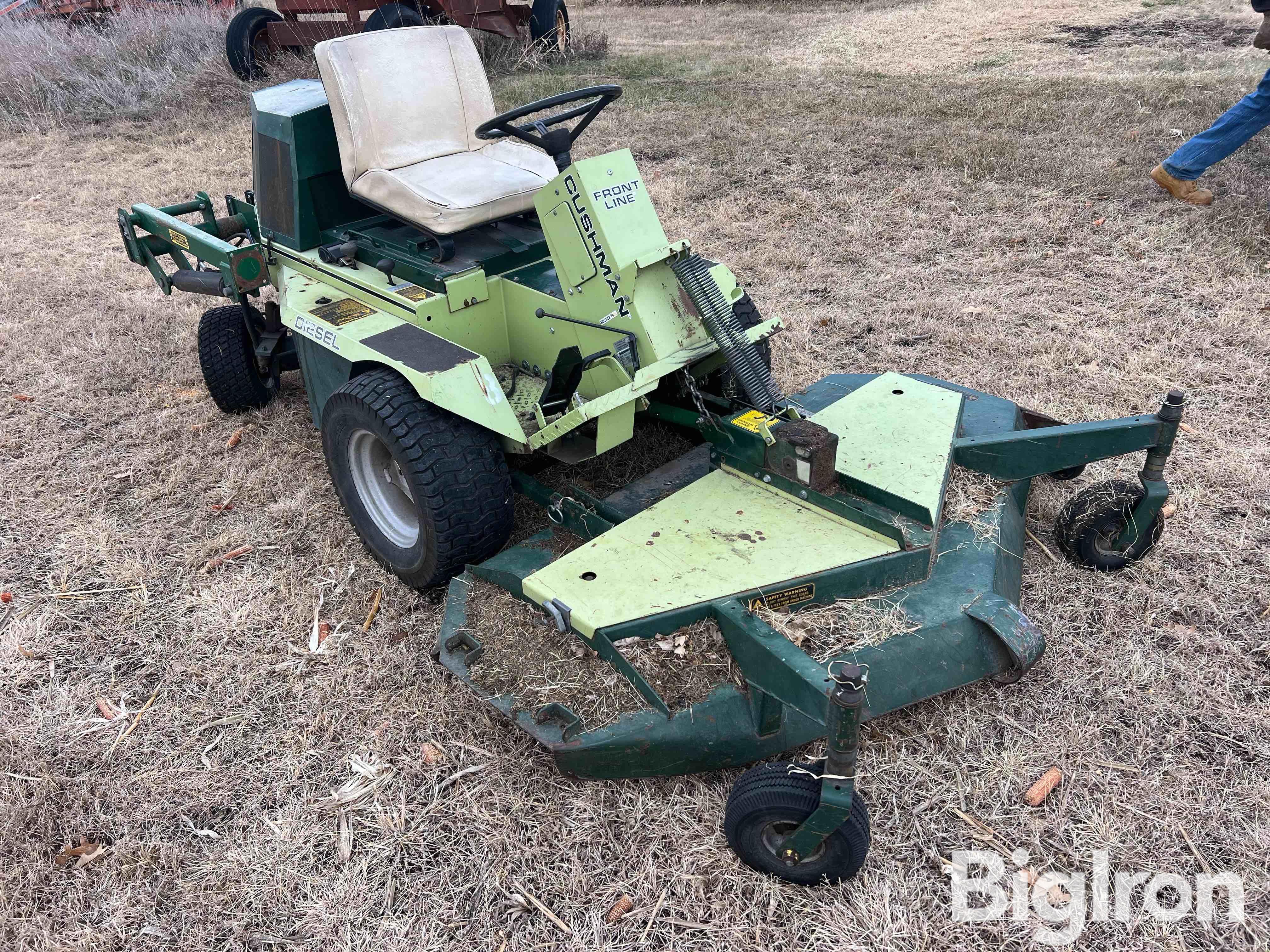 Cushman 898810. Front Line Zero Turn Mower BigIron Auctions