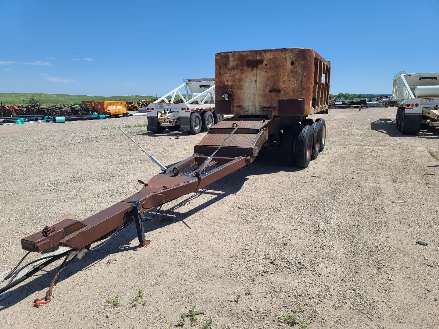 1972 Clement 3TTDB 4.5 Tri/A Pup Dump Trailer BigIron Auctions