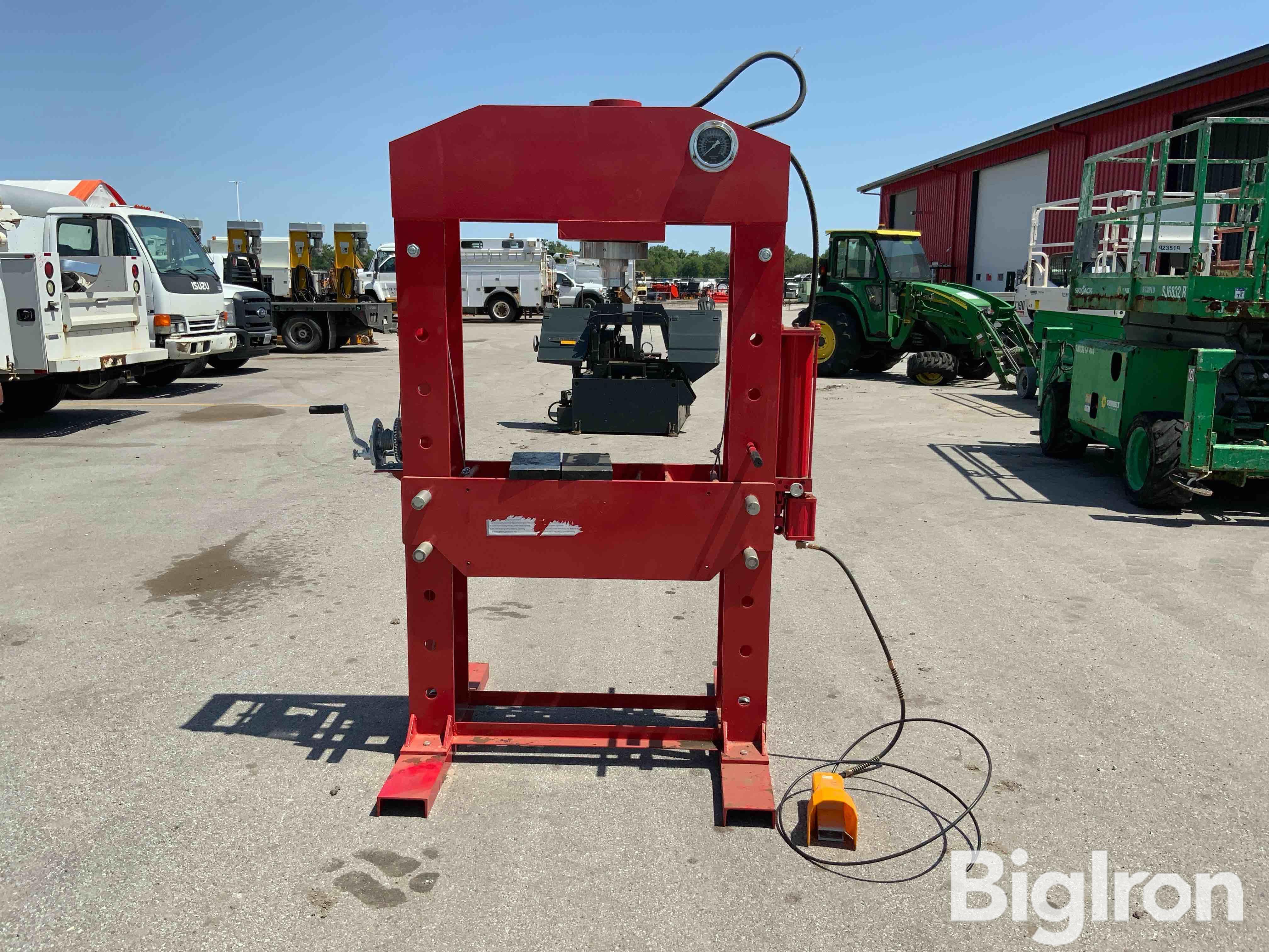 CE 100-Ton Shop Press BigIron Auctions