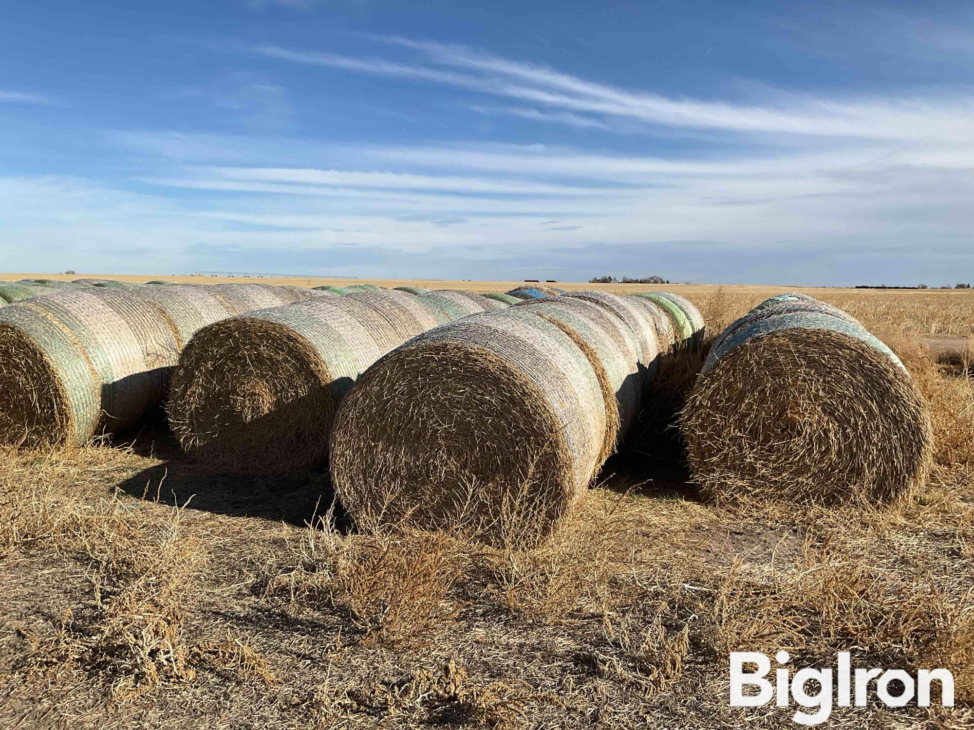 Round Straw Bales BigIron Auctions