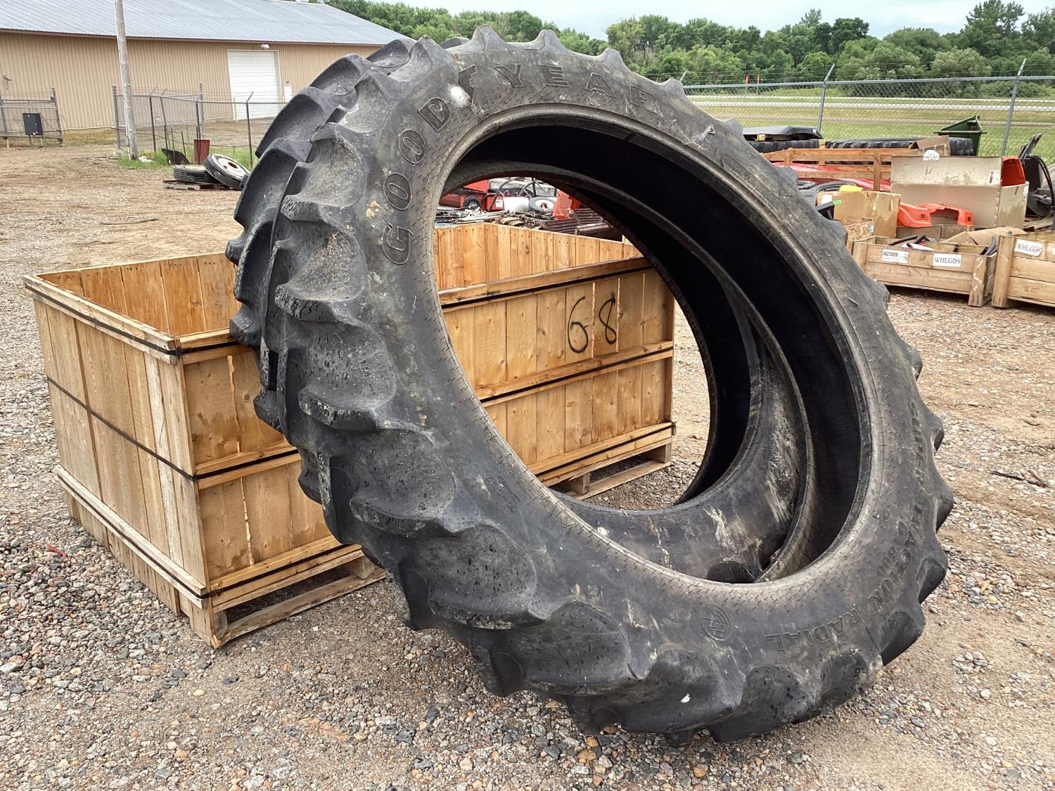 Goodyear Super Traction 380/90R54 Tires BigIron Auctions