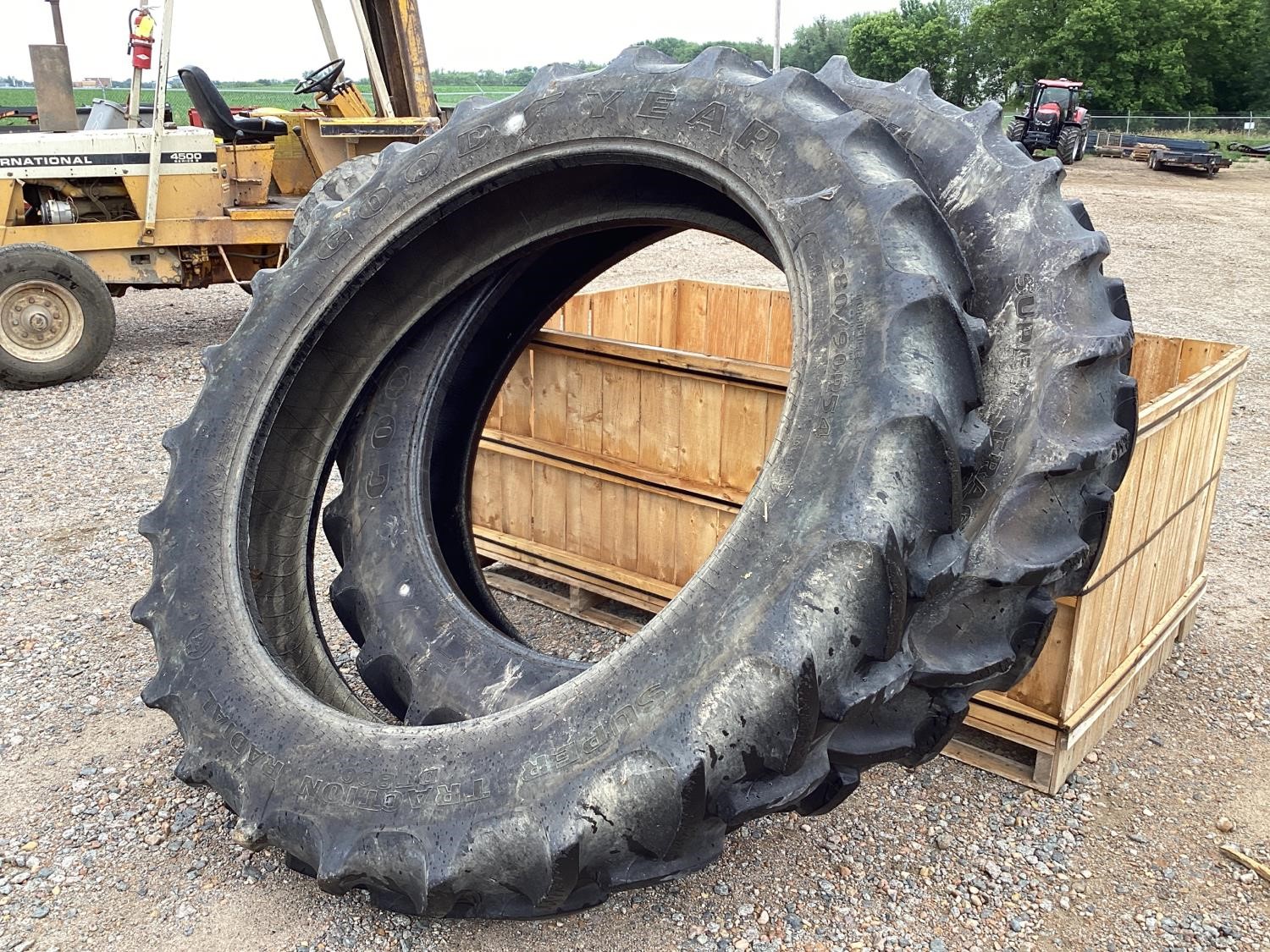 Goodyear Super Traction 380 90r54 Tires Bigiron Auctions