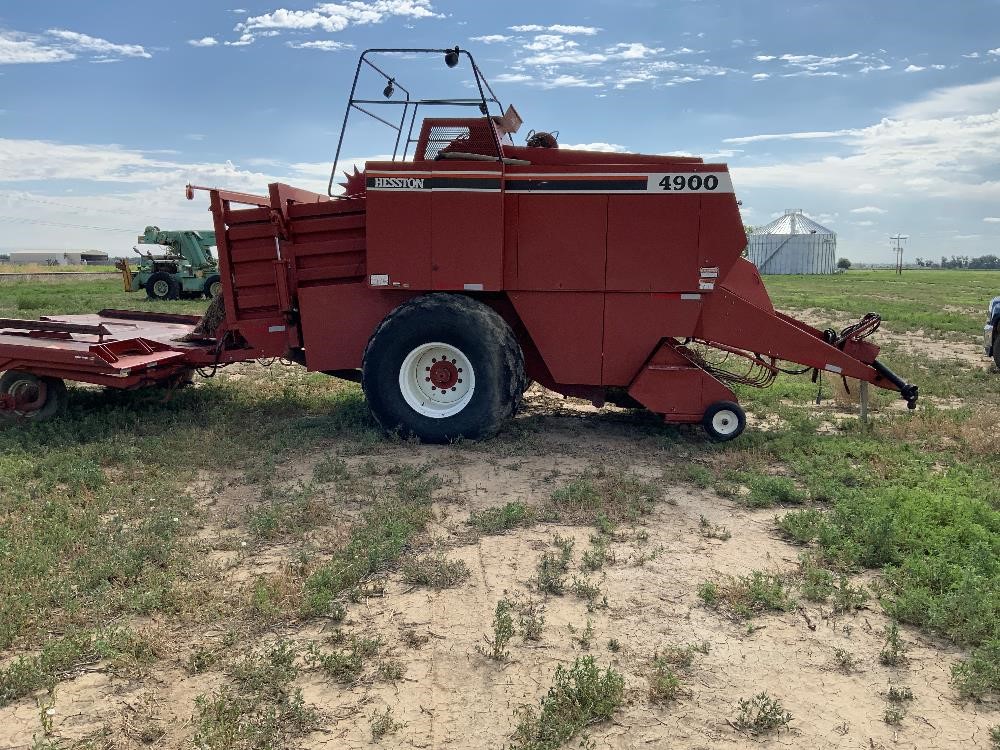 Hesston 4900 Big Square Baler BigIron Auctions