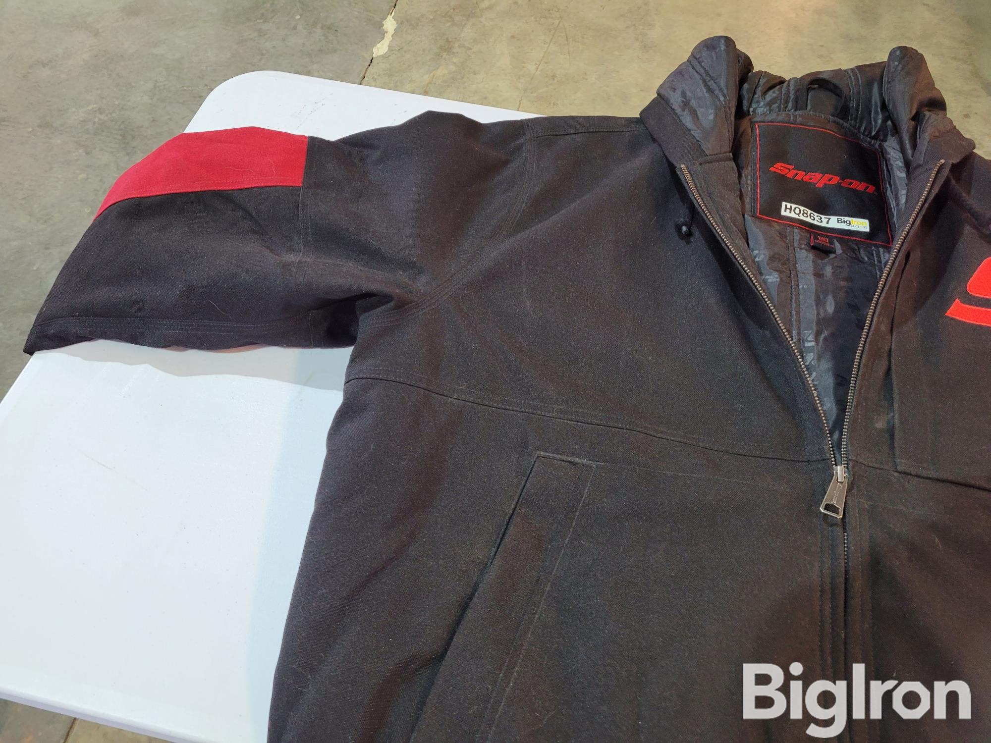 Snap on sale heated coat