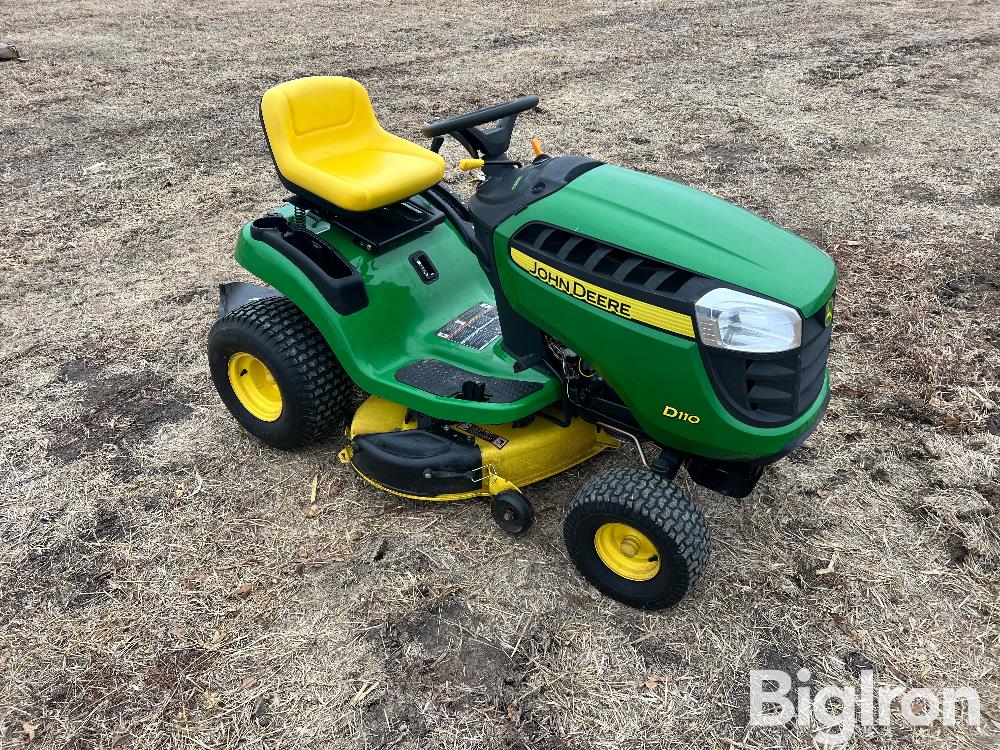 John Deere D110 Lawn Tractor BigIron Auctions