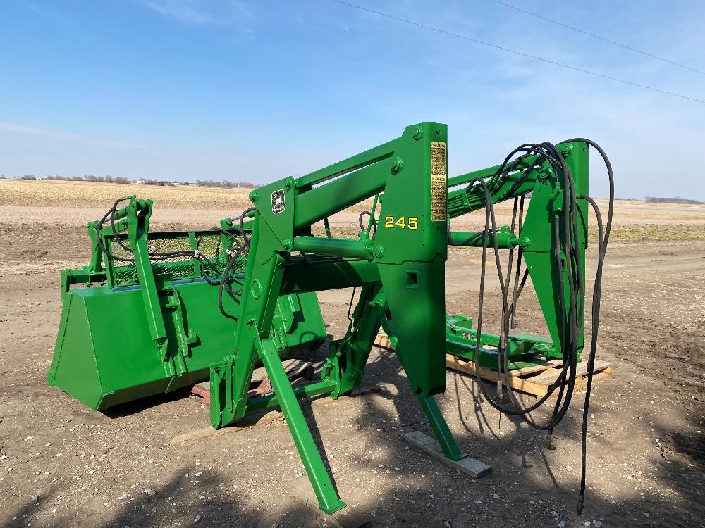 John Deere 245 Front End Tractor Loader BigIron Auctions