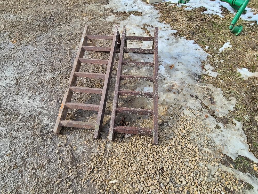 Homemade Trailer Ramps BigIron Auctions