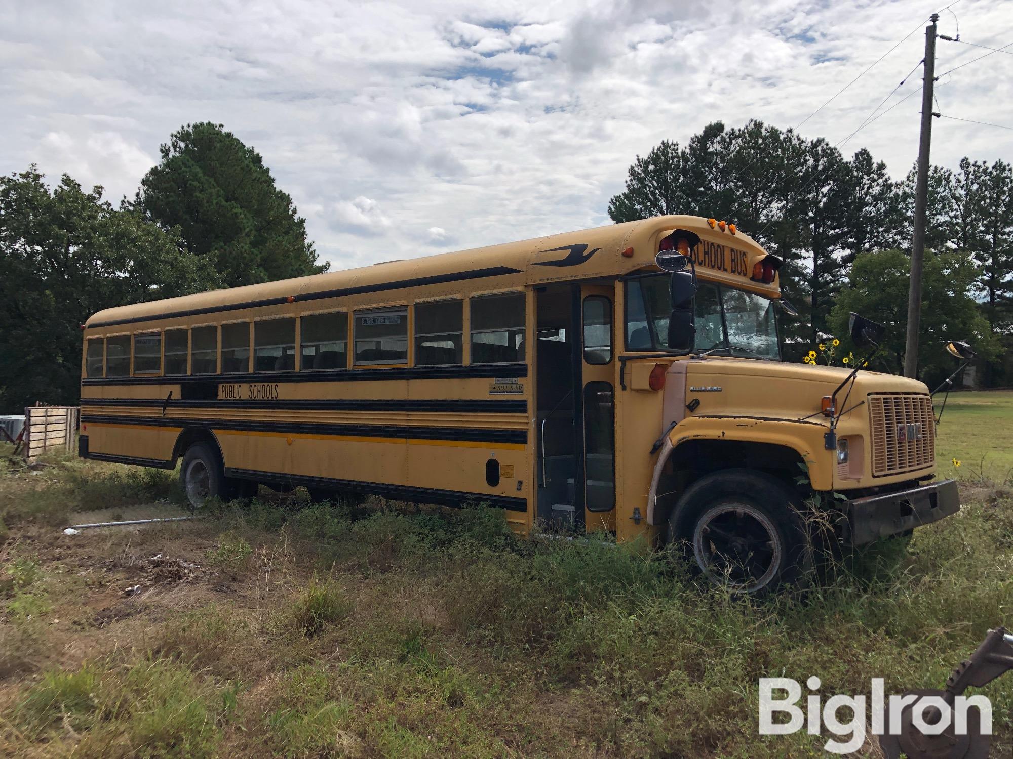 1995 GMC Blue Bird 42 School Bus BigIron Auctions