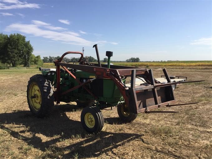 1970 John Deere 4020 2wd Tractor W Loader Bigiron Auctions 0283