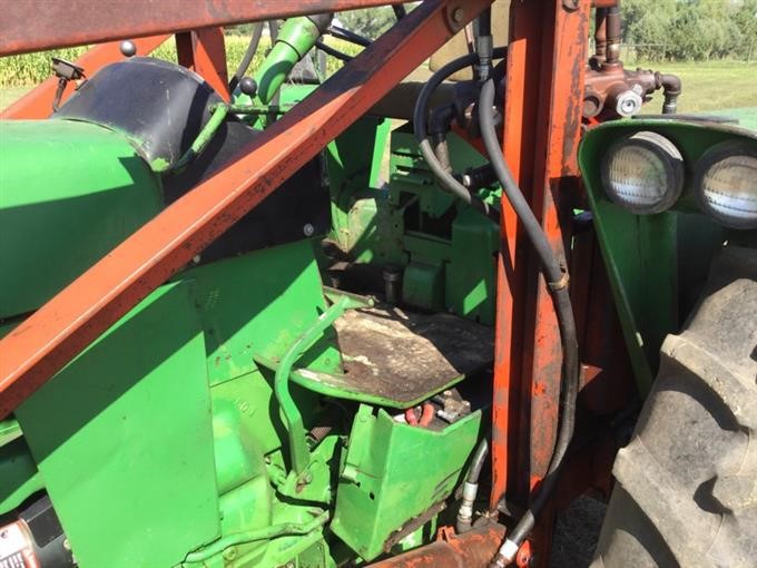 1970 John Deere 4020 2wd Tractor W Loader Bigiron Auctions 5456