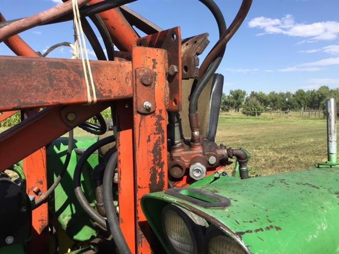 1970 John Deere 4020 2wd Tractor W Loader Bigiron Auctions 4542