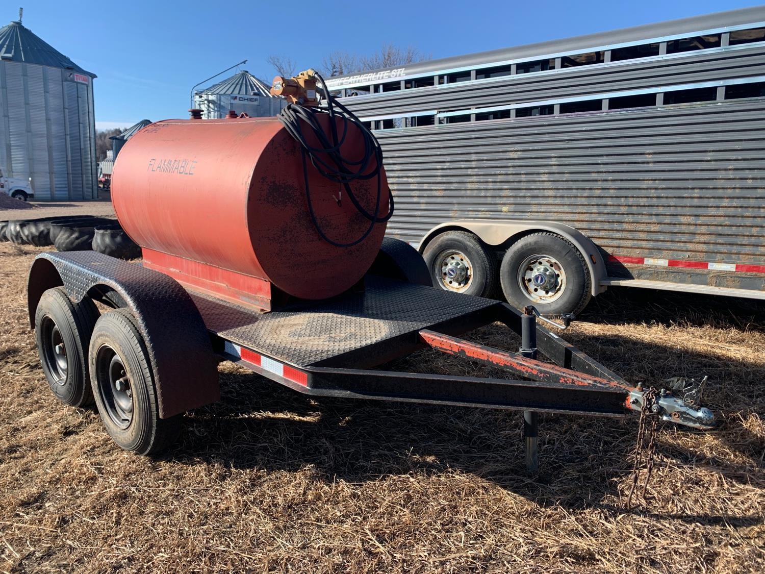 Shop Built 300 Gallon Fuel Tank Trailer BigIron Auctions