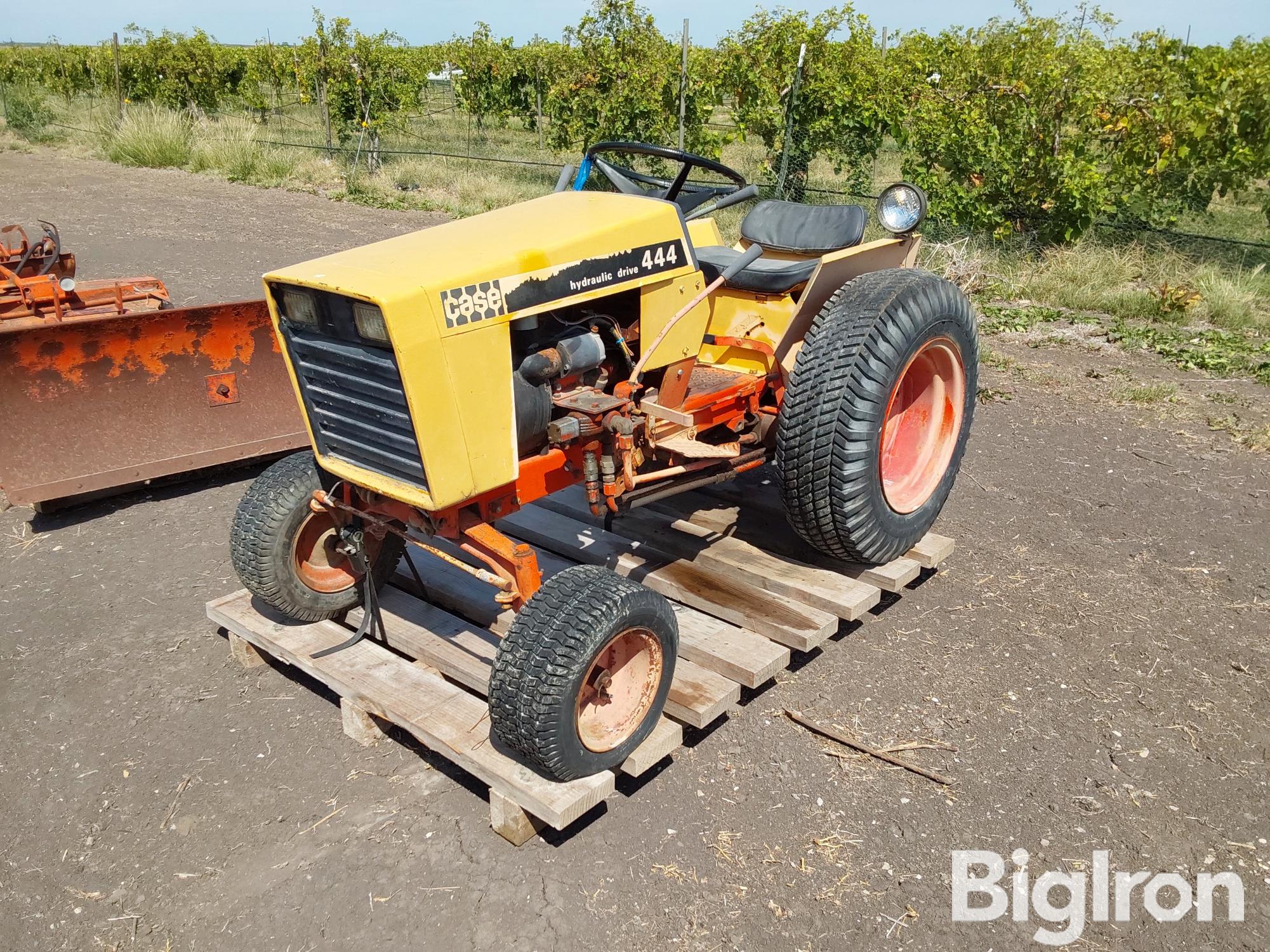 Case 444 garden tractor for sale sale