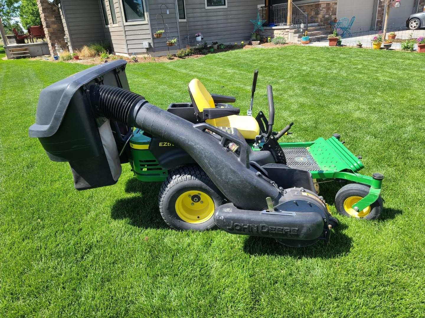 John Deere Z445 EZtrak Zero Turn Mower BigIron Auctions