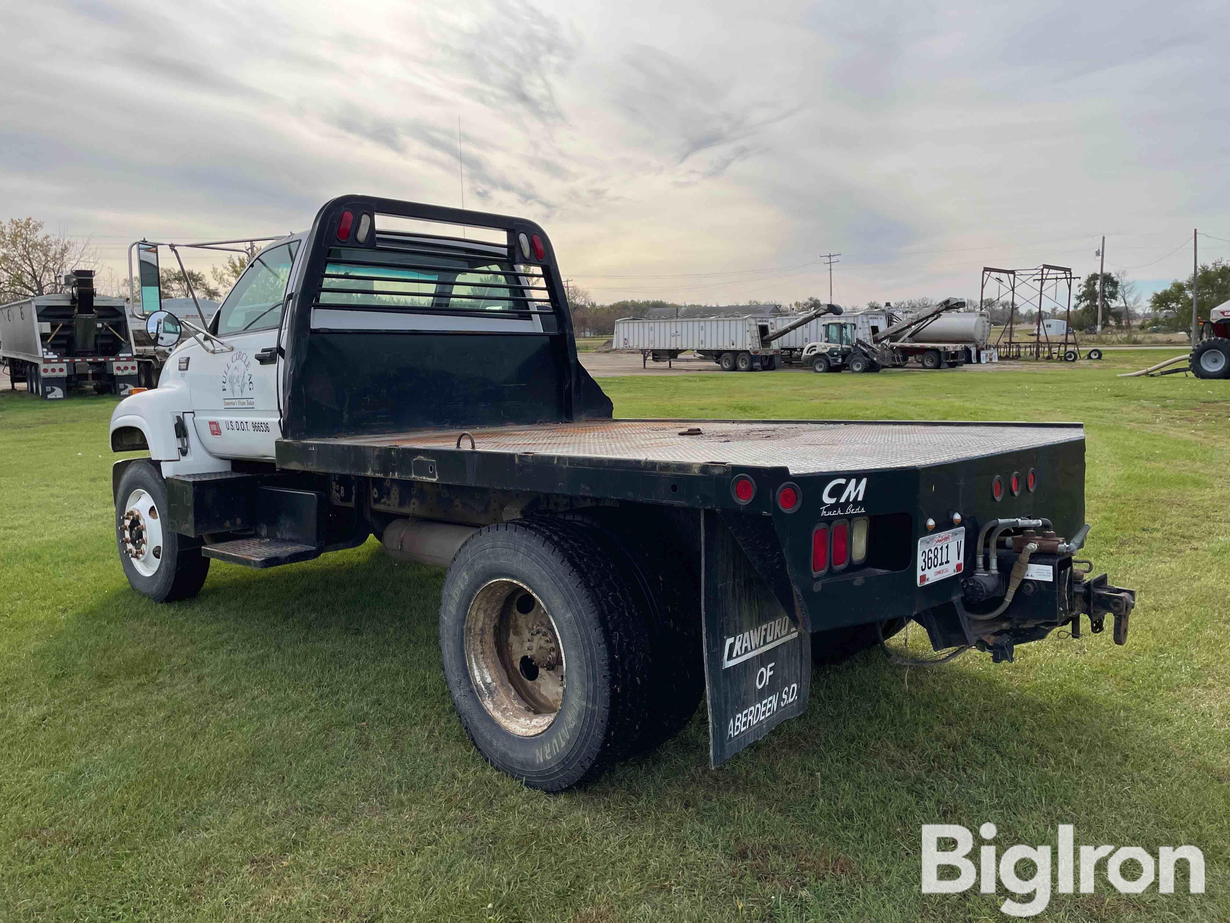 1997 GMC C7500 TopKick S/A Flatbed Truck BigIron Auctions