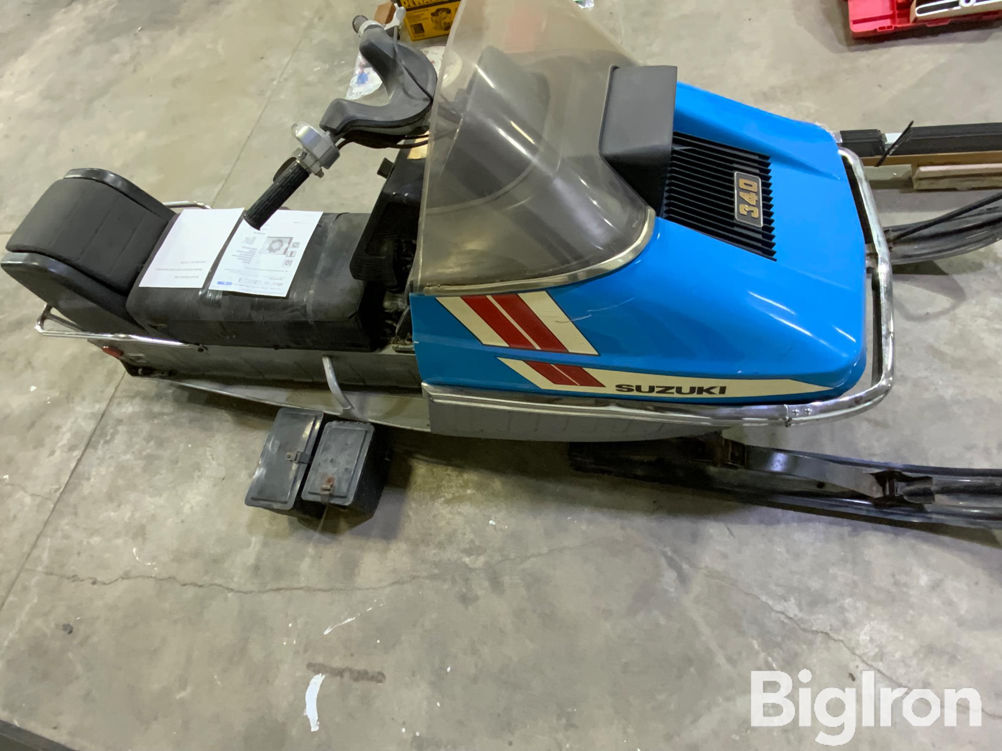 Suzuki Nomad 340 Snowmobile Bigiron Auctions