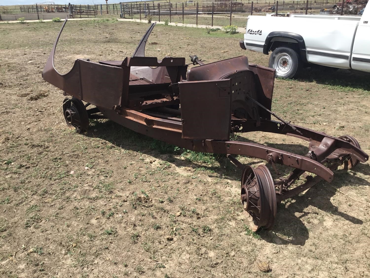 Ford Model A Chassis & Body BigIron Auctions