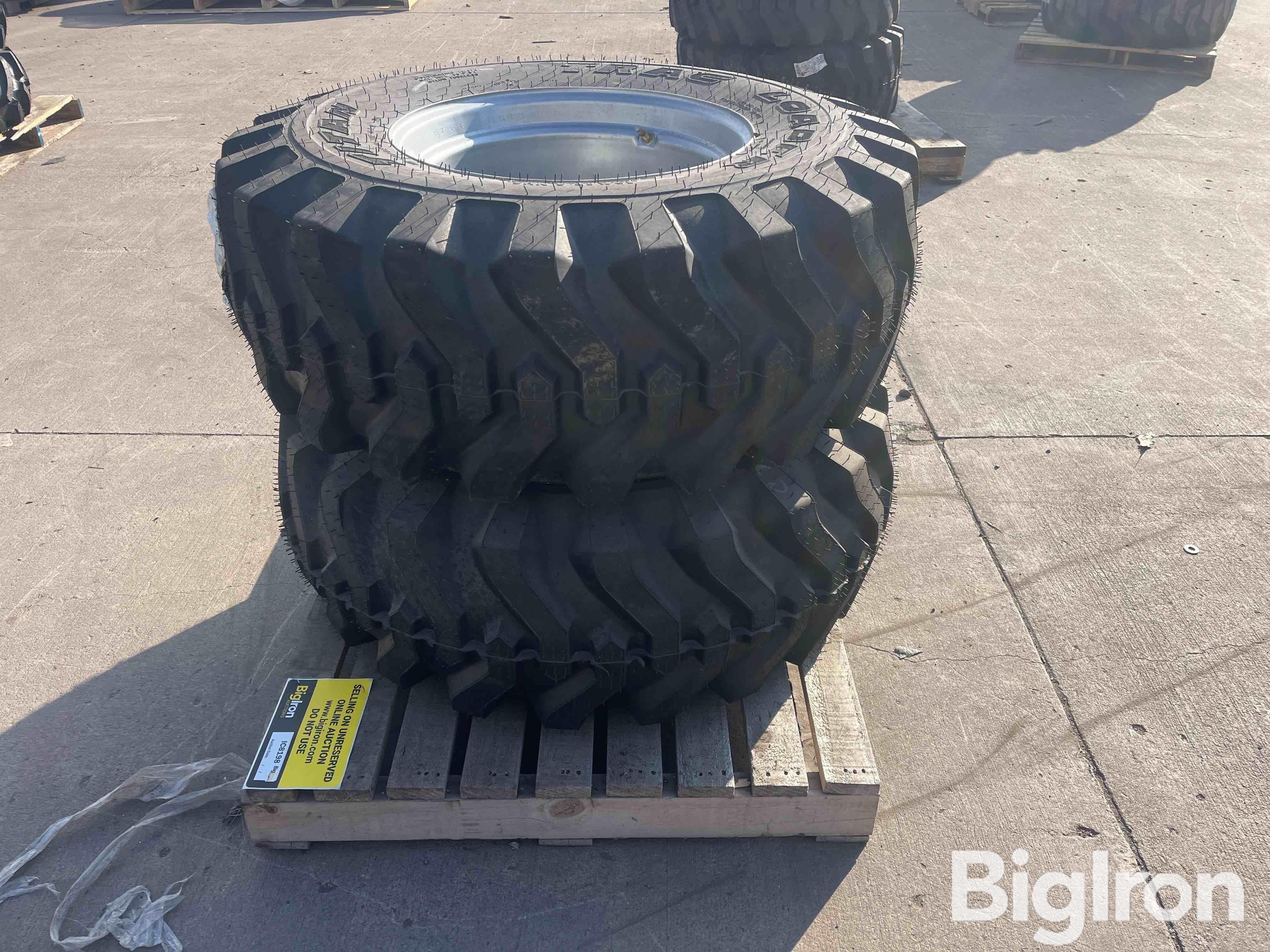 Titan Trac Loader 15x19.5 NHS Tires & Rims BigIron Auctions