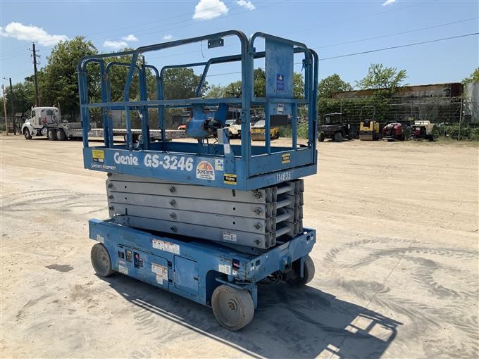 2013 Genie GS3246 Scissor Lift BigIron Auctions