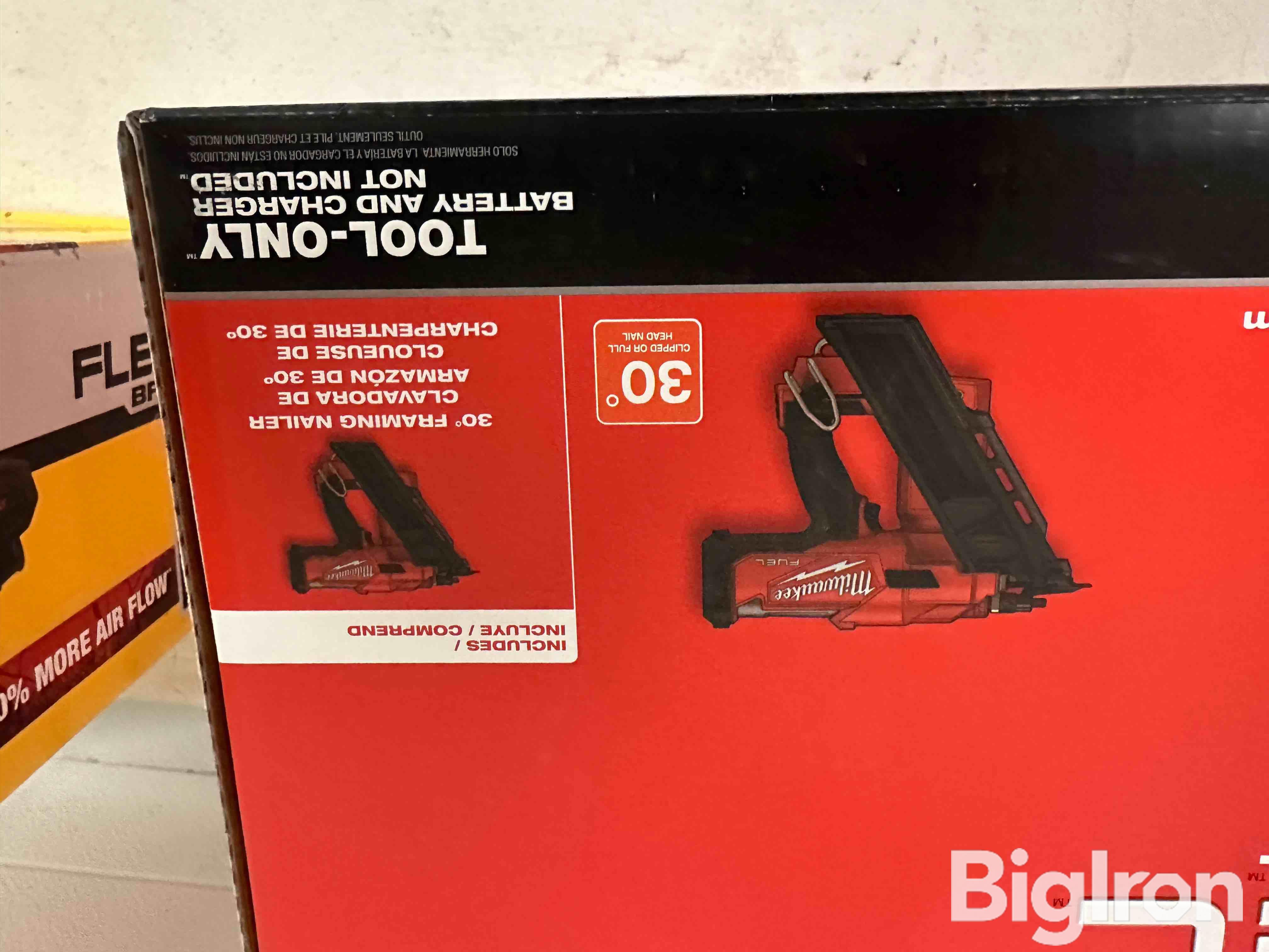 Milwaukee 30 Degree Framing Nailer BigIron Auctions