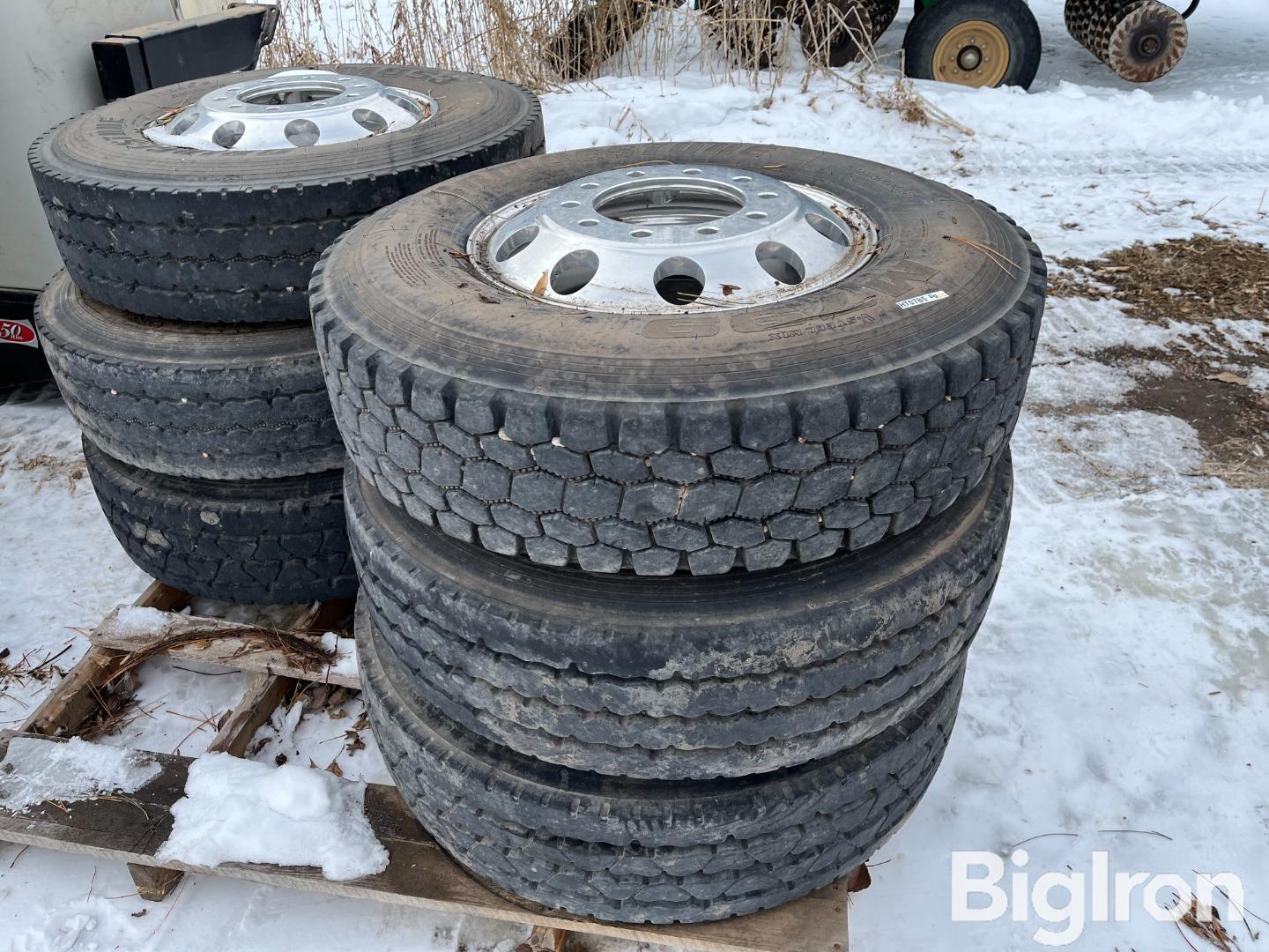 11R22.5 Driver Tires & Rims BigIron Auctions