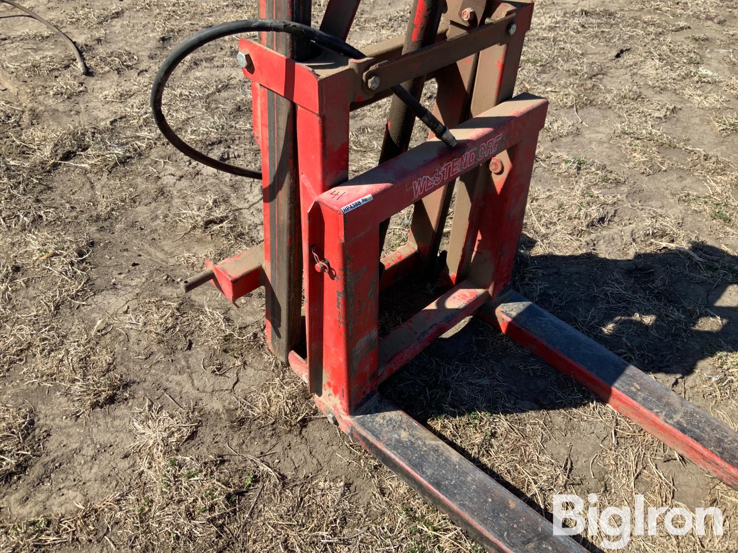 Westendorf 3PT Fork Attachment BigIron Auctions