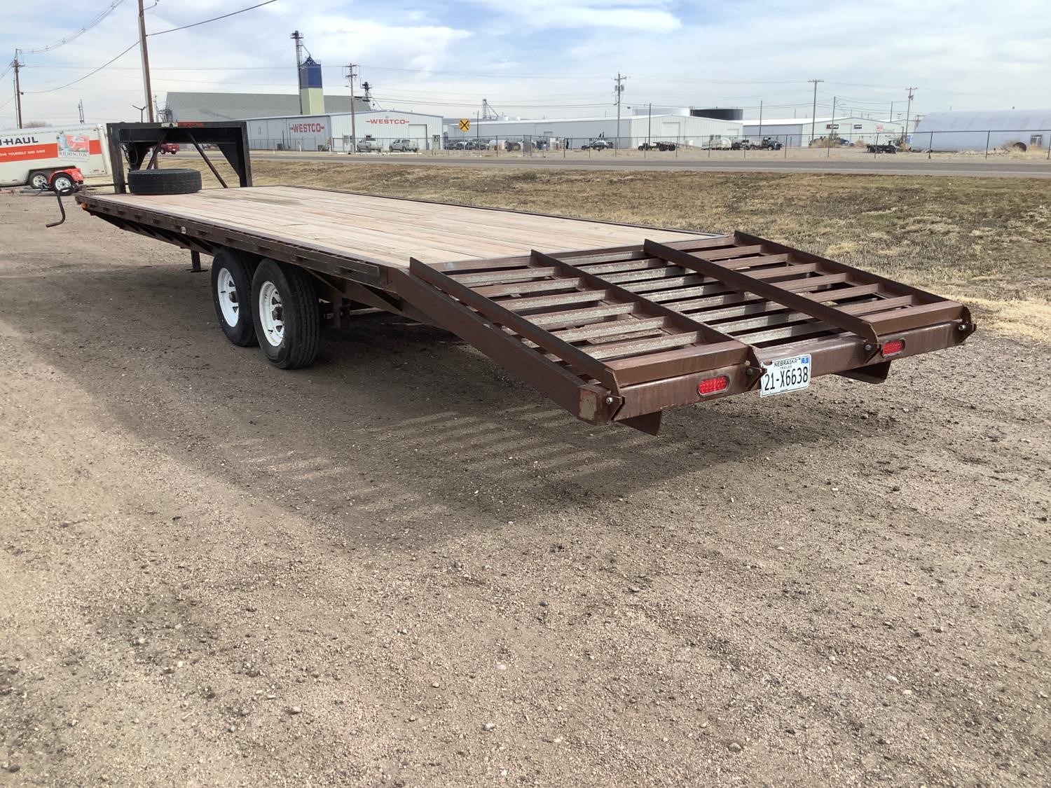 2016 Assembled T/A Flatbed Trailer BigIron Auctions