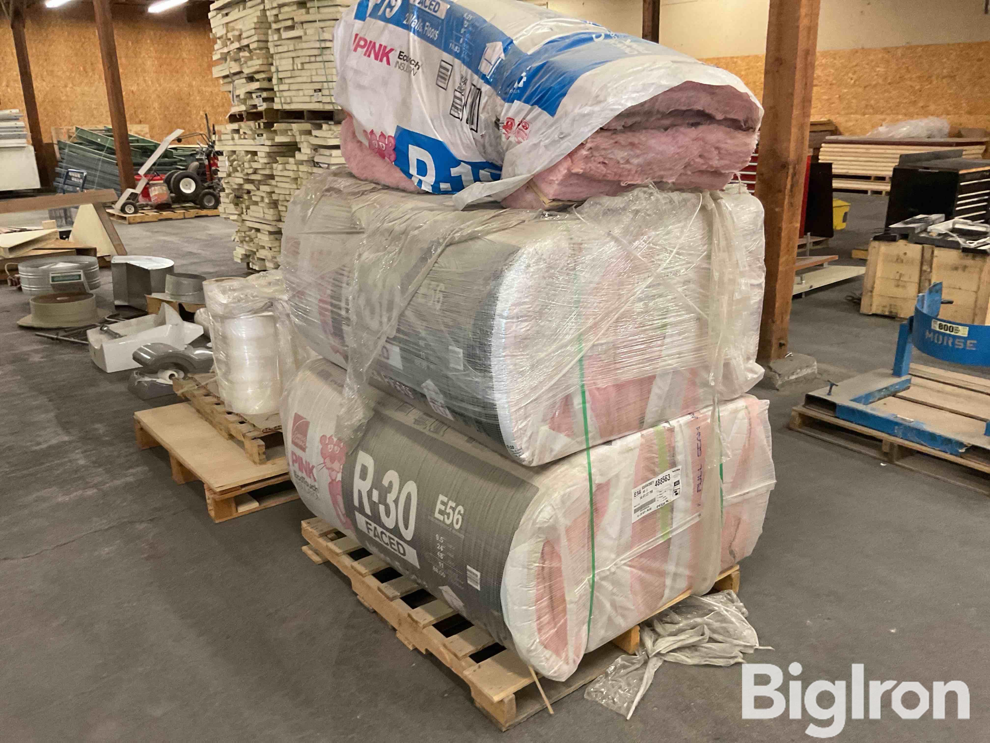 Owens Corning R-30 Pink Eco-Touch Faced Insulation BigIron Auctions