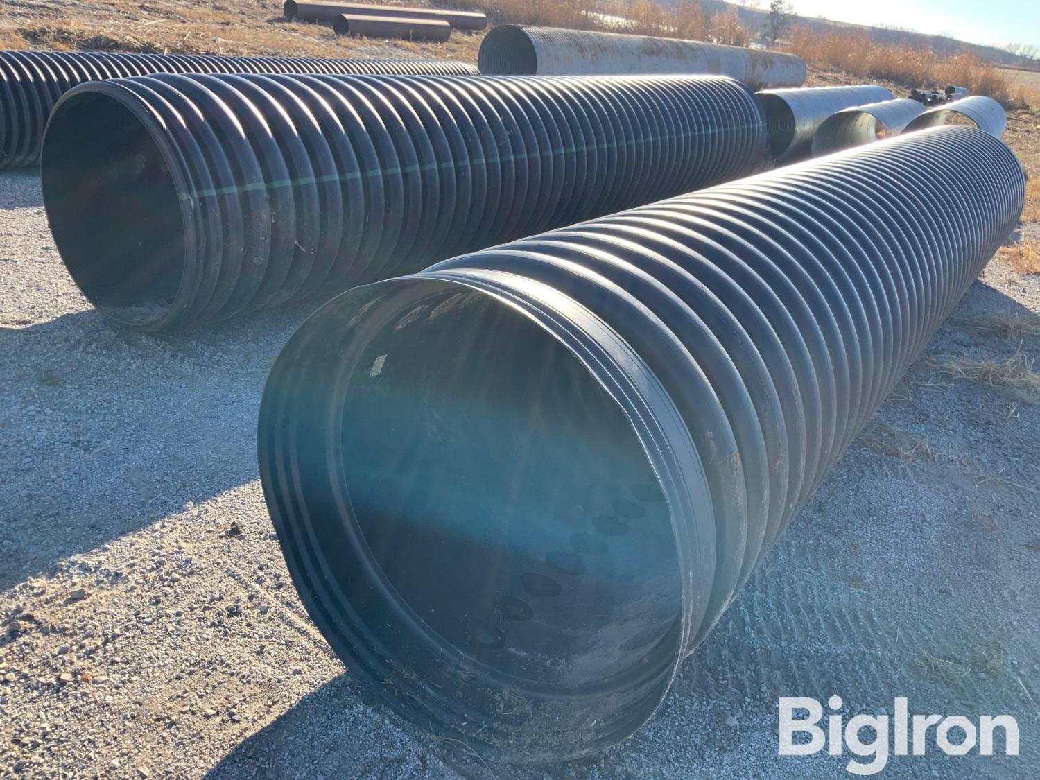 ADS Corrugated Black Plastic Pipe BigIron Auctions