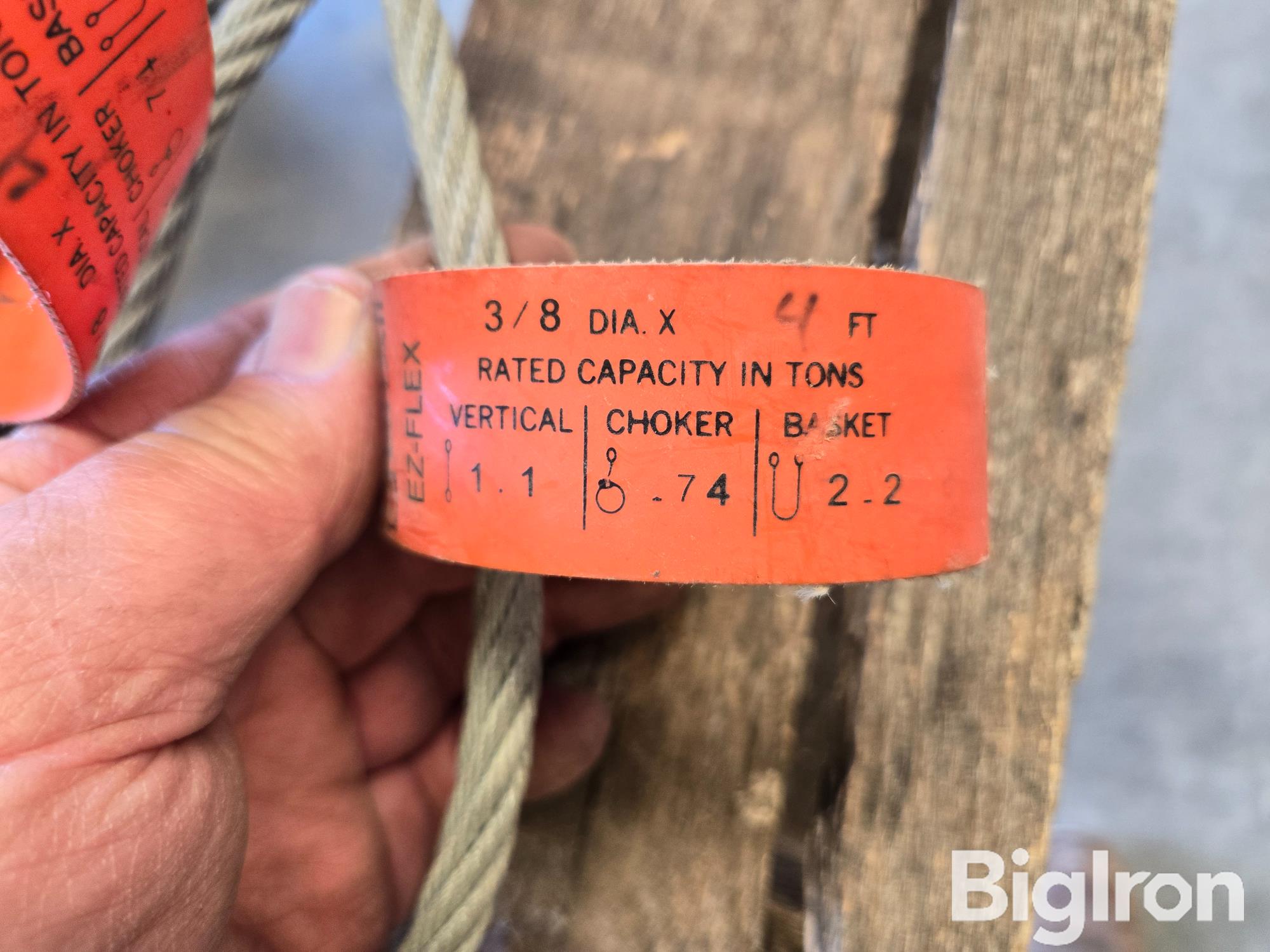 Wire Rope Slings BigIron Auctions