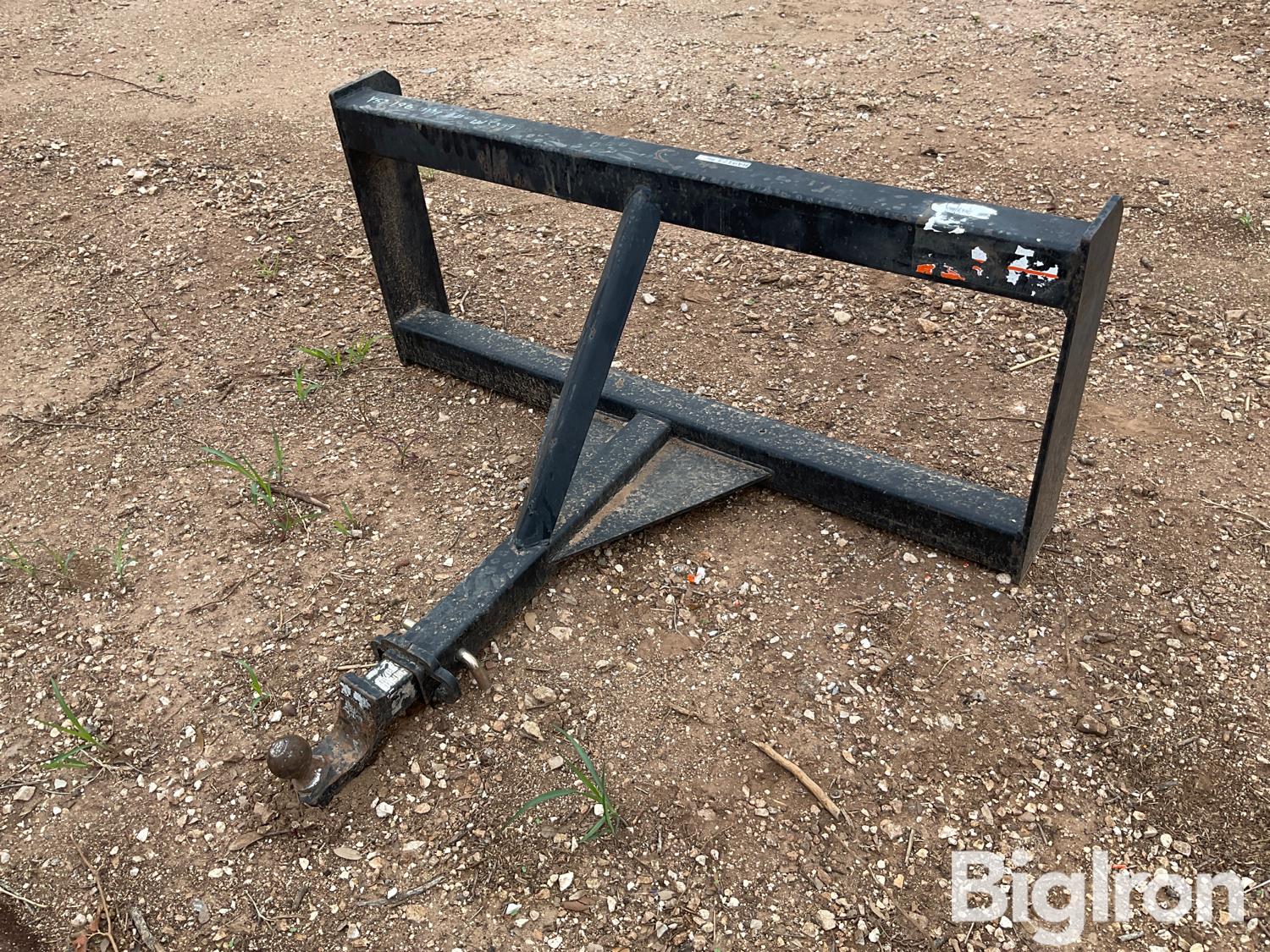 Receiver Hitch Skid Steer Attachment BigIron Auctions