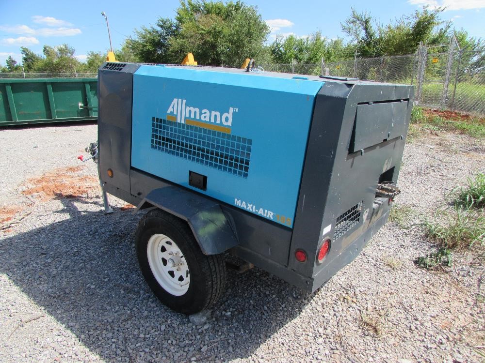 2014 Allmand Airman MaxiAir 185 Portable Air Compressor BigIron Auctions