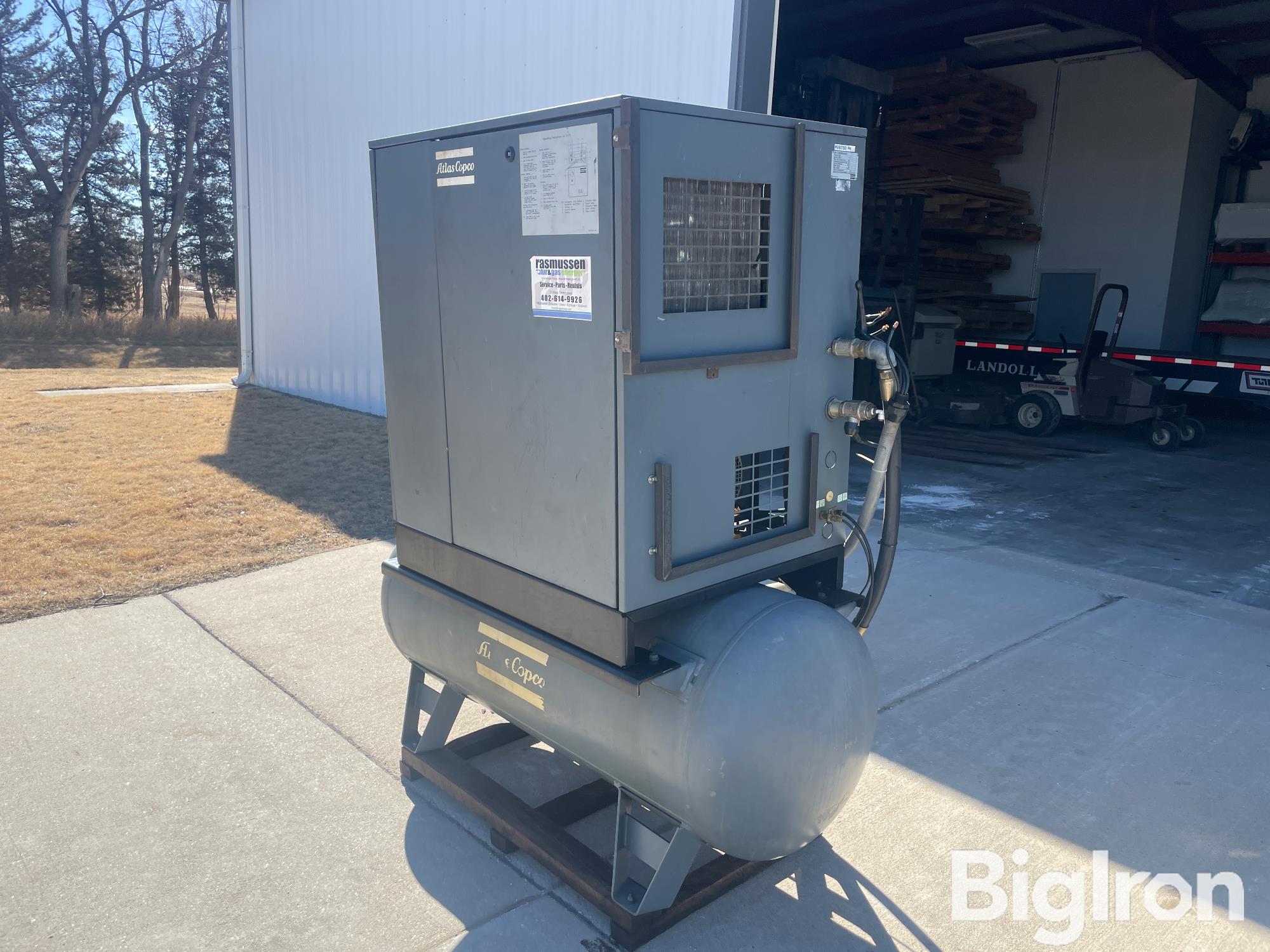 1999 Atlas GA18FF Electric Industrial Air Compressor BigIron Auctions