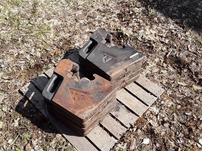 Allis-Chalmers 100-Pound Suitcase Weights BigIron Auctions