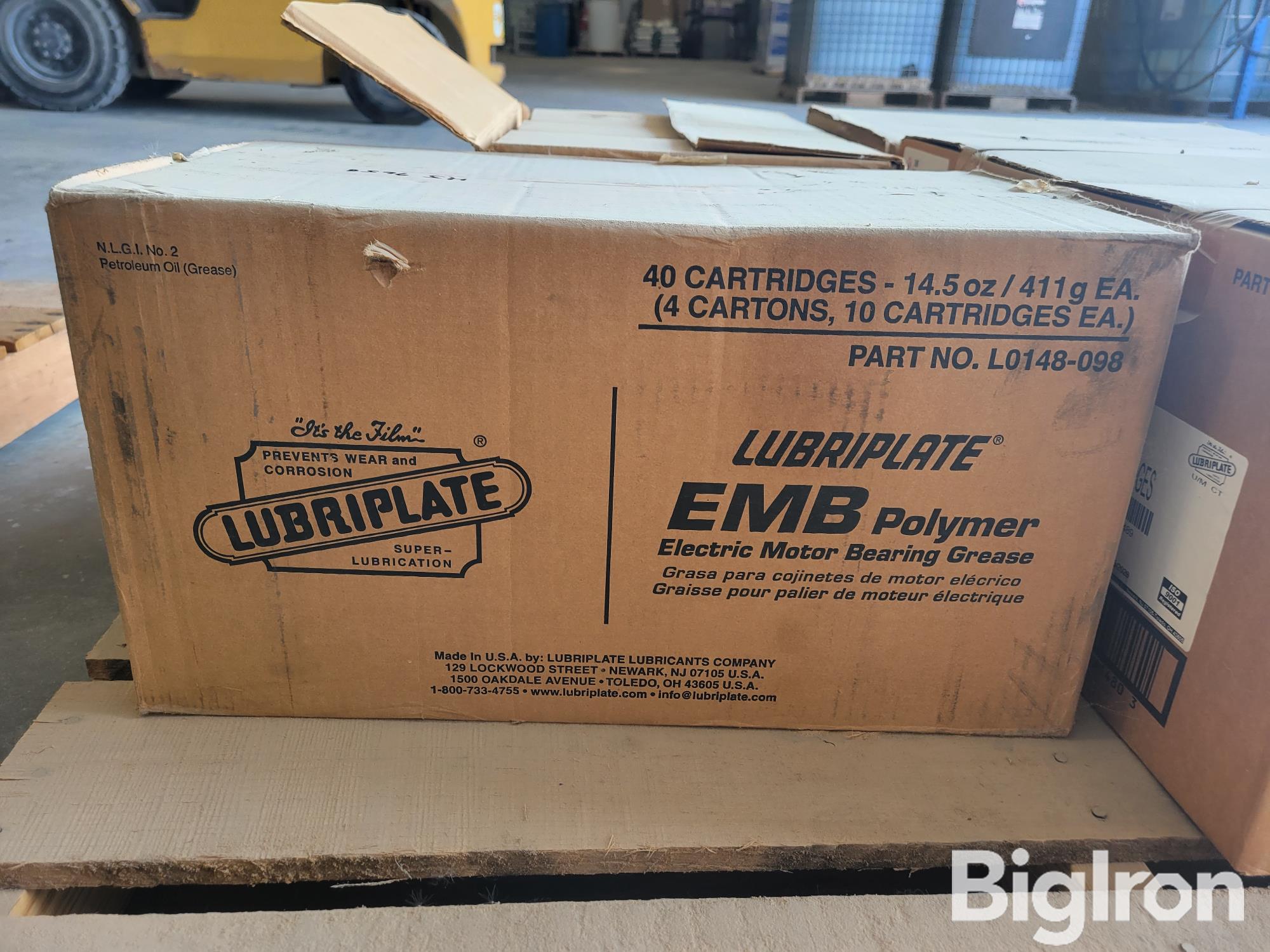 Lubriplate EMB Polymer Grease BigIron Auctions