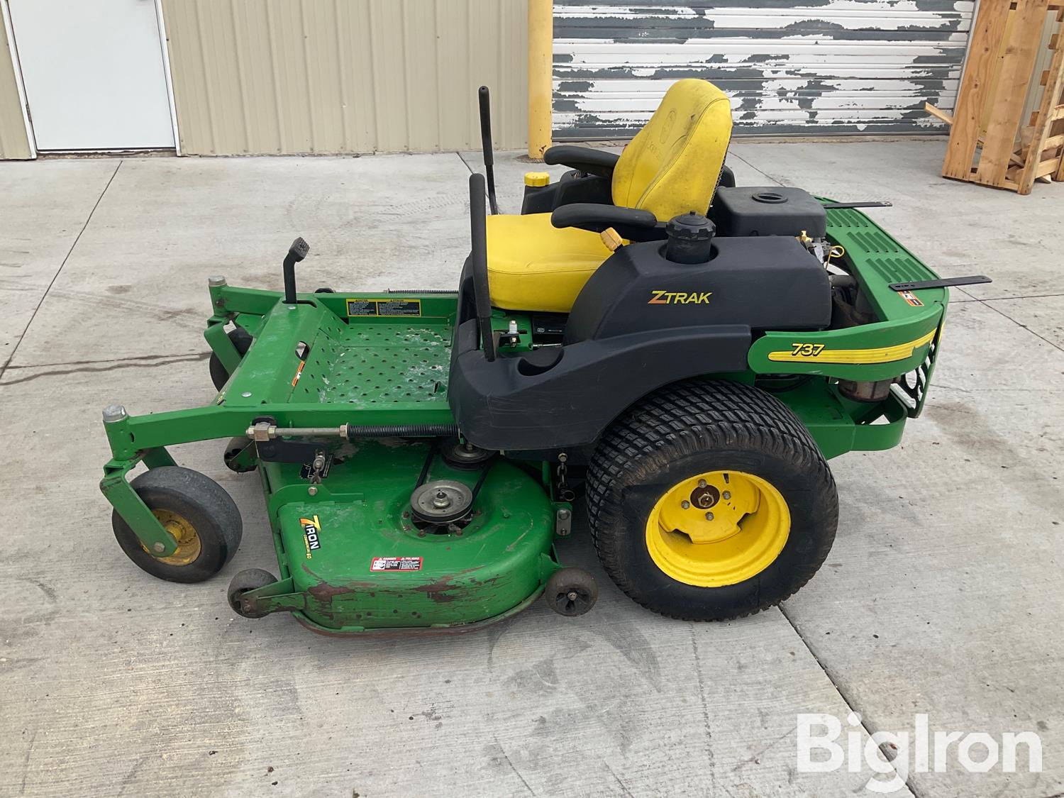 John Deere 737 Ztrac Mower BigIron Auctions