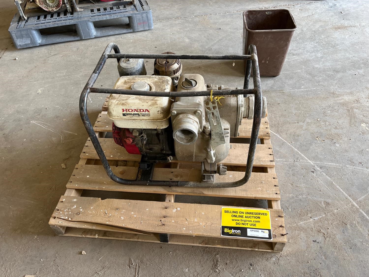 Honda WT30X Trash Pump BigIron Auctions