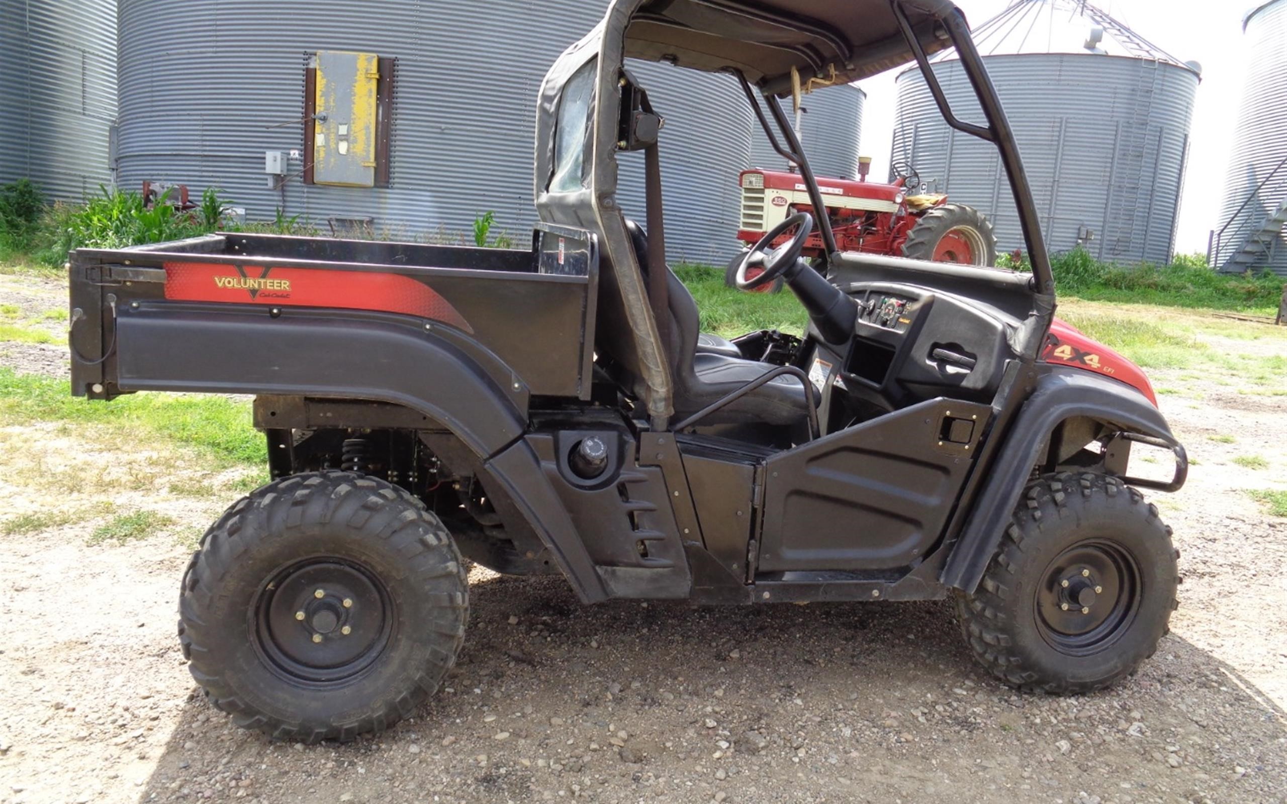 2010 Cub Cadet Volunteer 37BM46GD710 4X4 Side By Side UTV BigIron Auctions